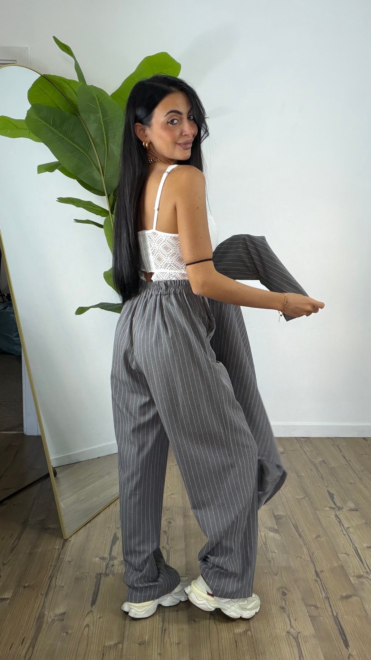 Tailleur Dolly gessato