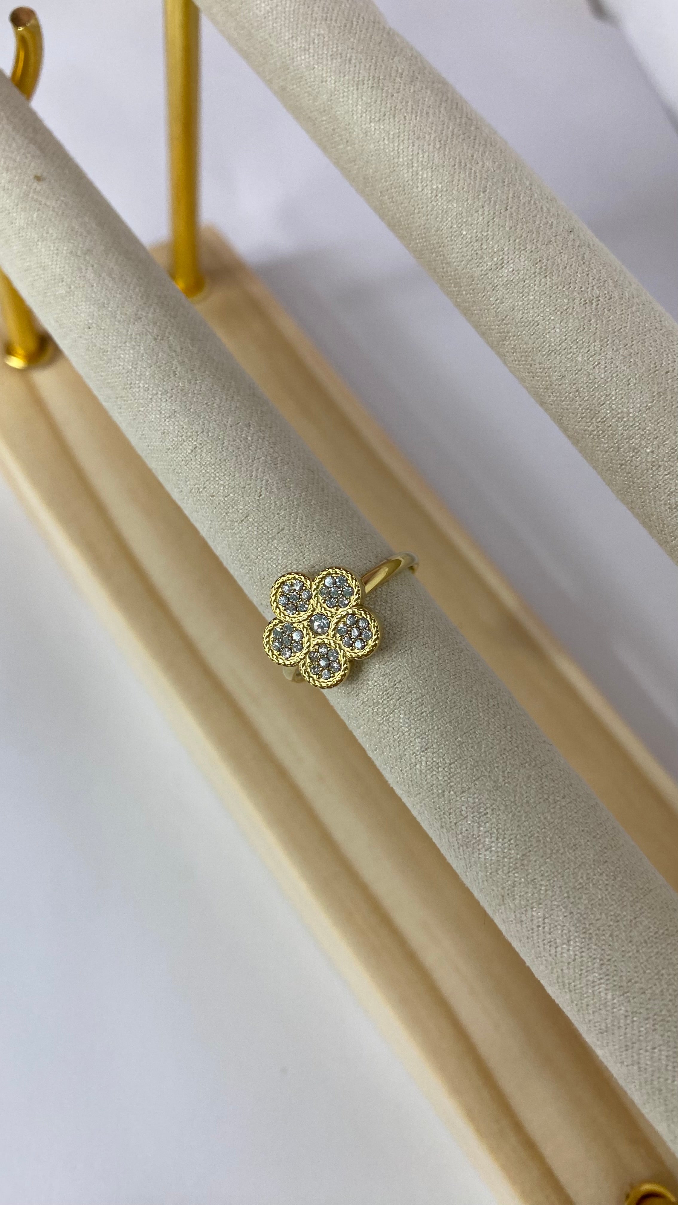Anello Quadrifoglio