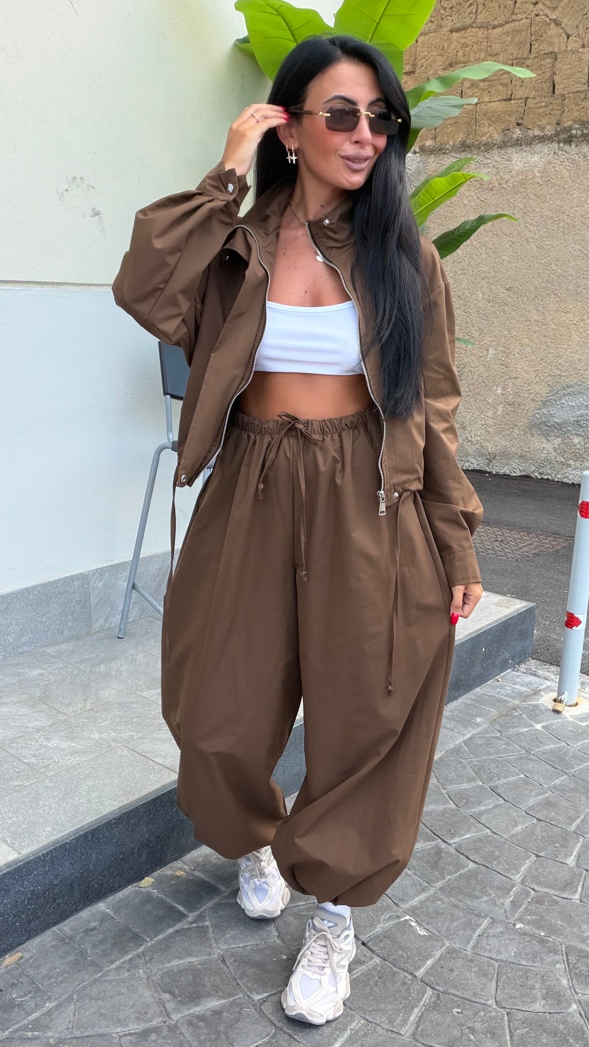 Coordinato 7176 marrone