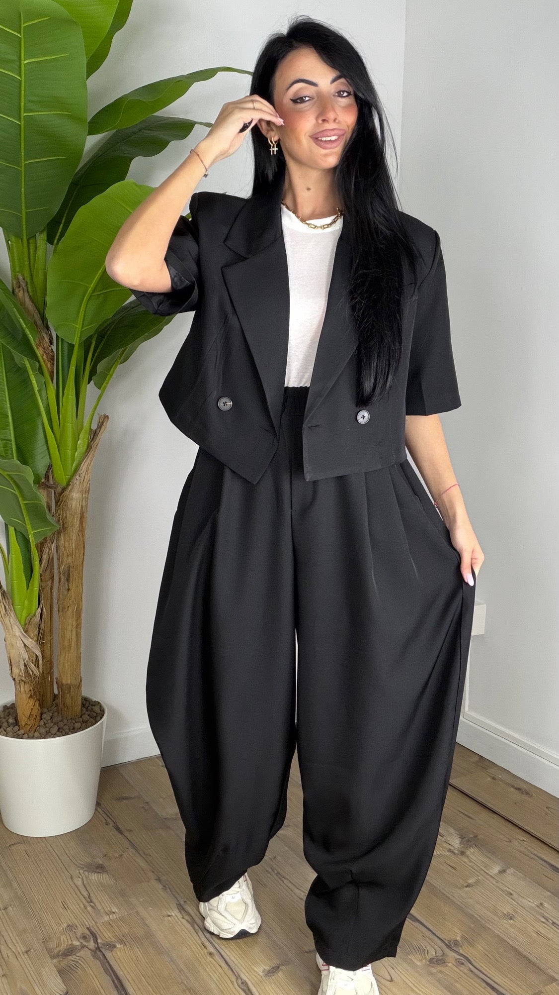 Tailleur Luana Crop