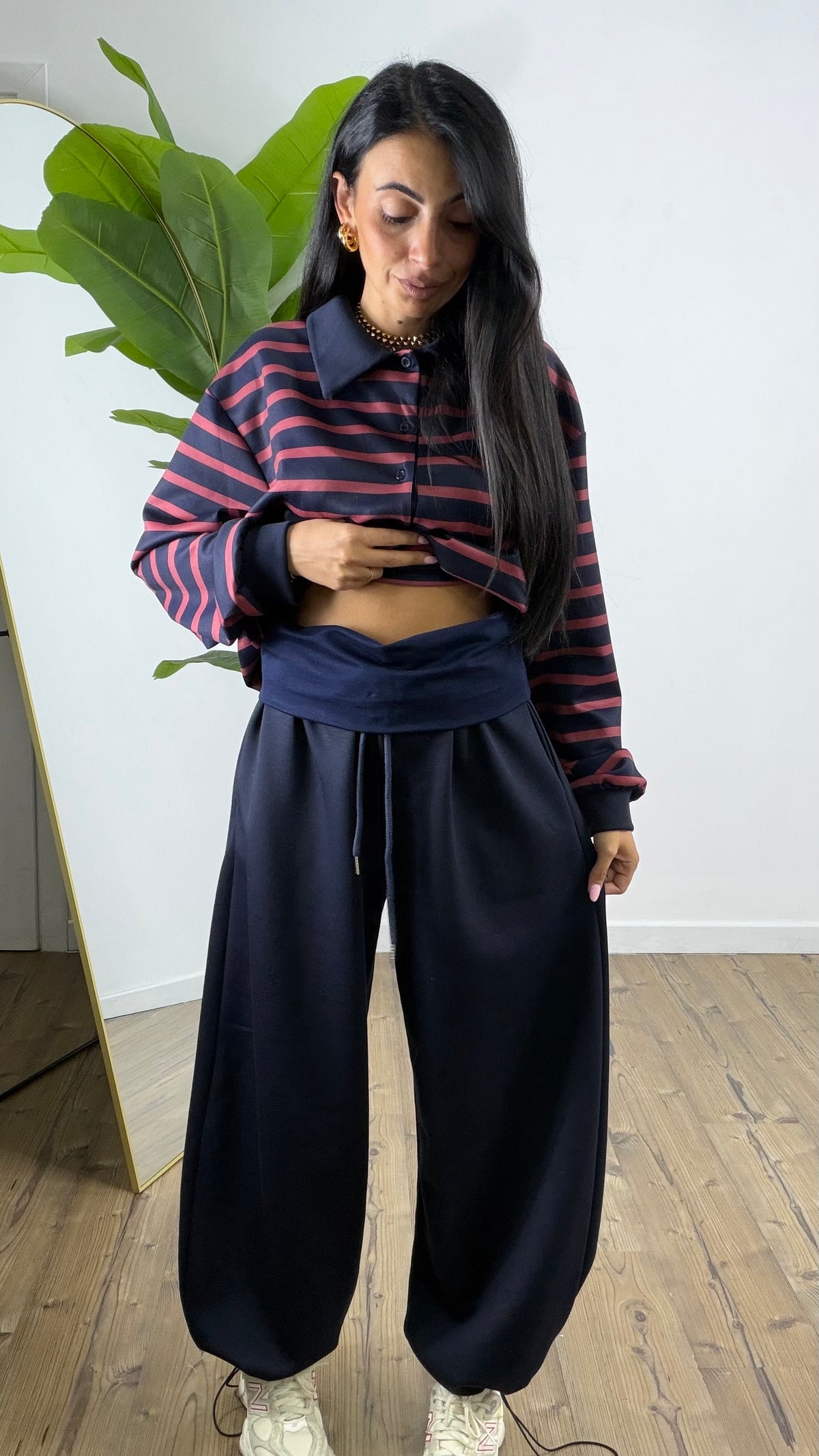 Pantalone tuta 10032-blu
