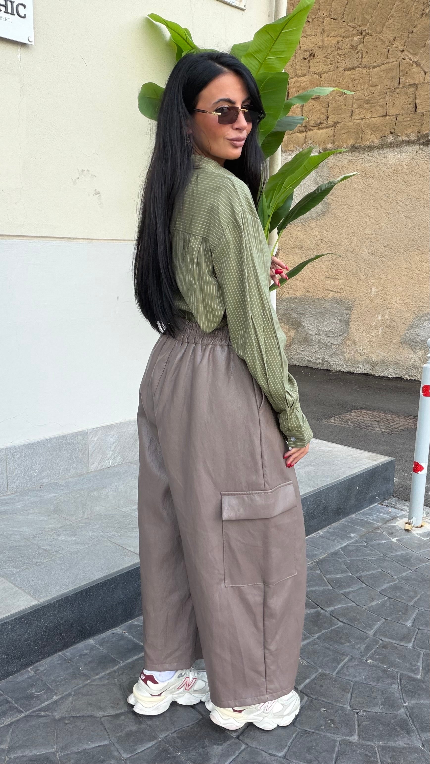 Pantalone Ecopelle 19172