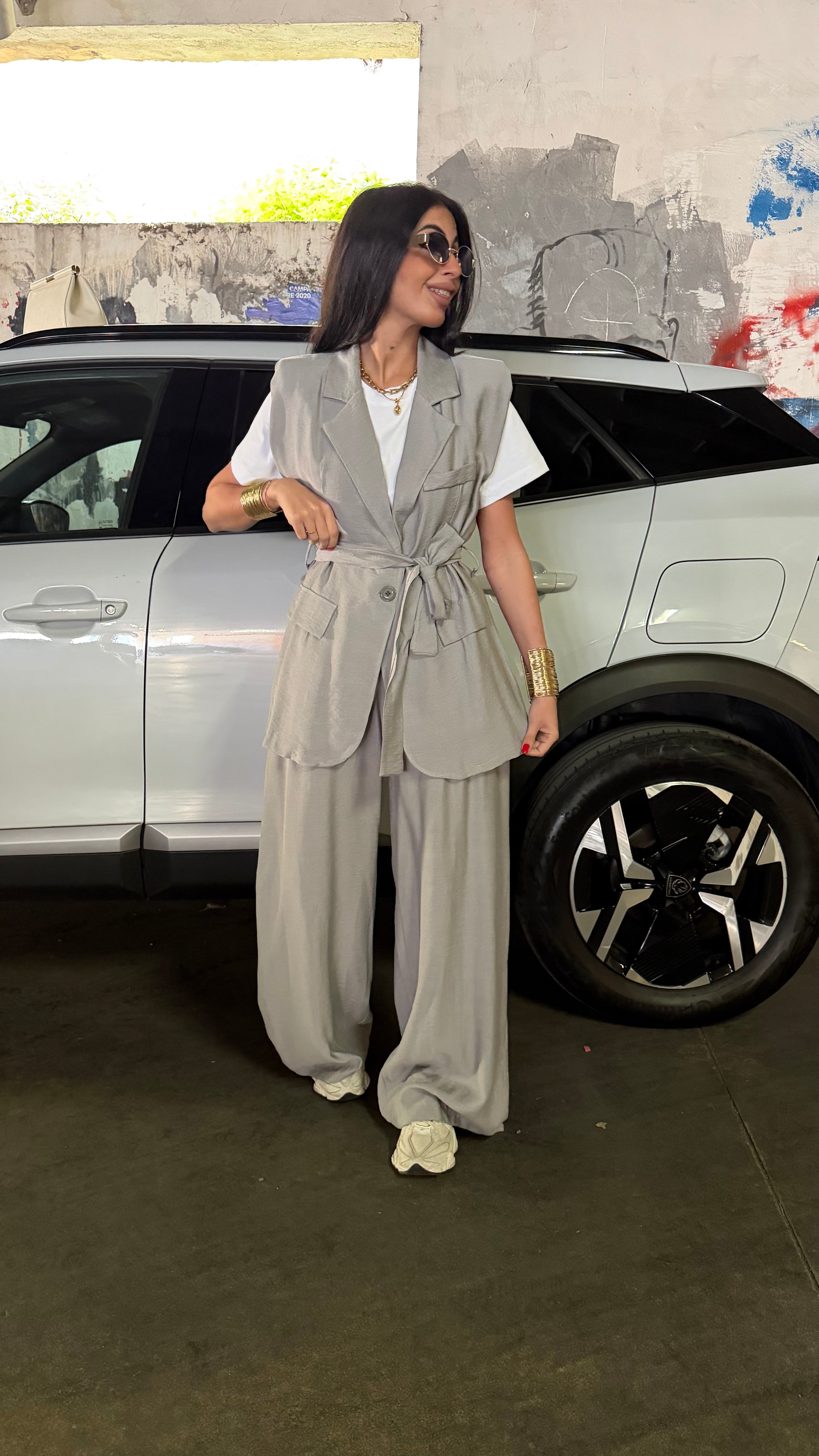 Coordinato Iris Grigio