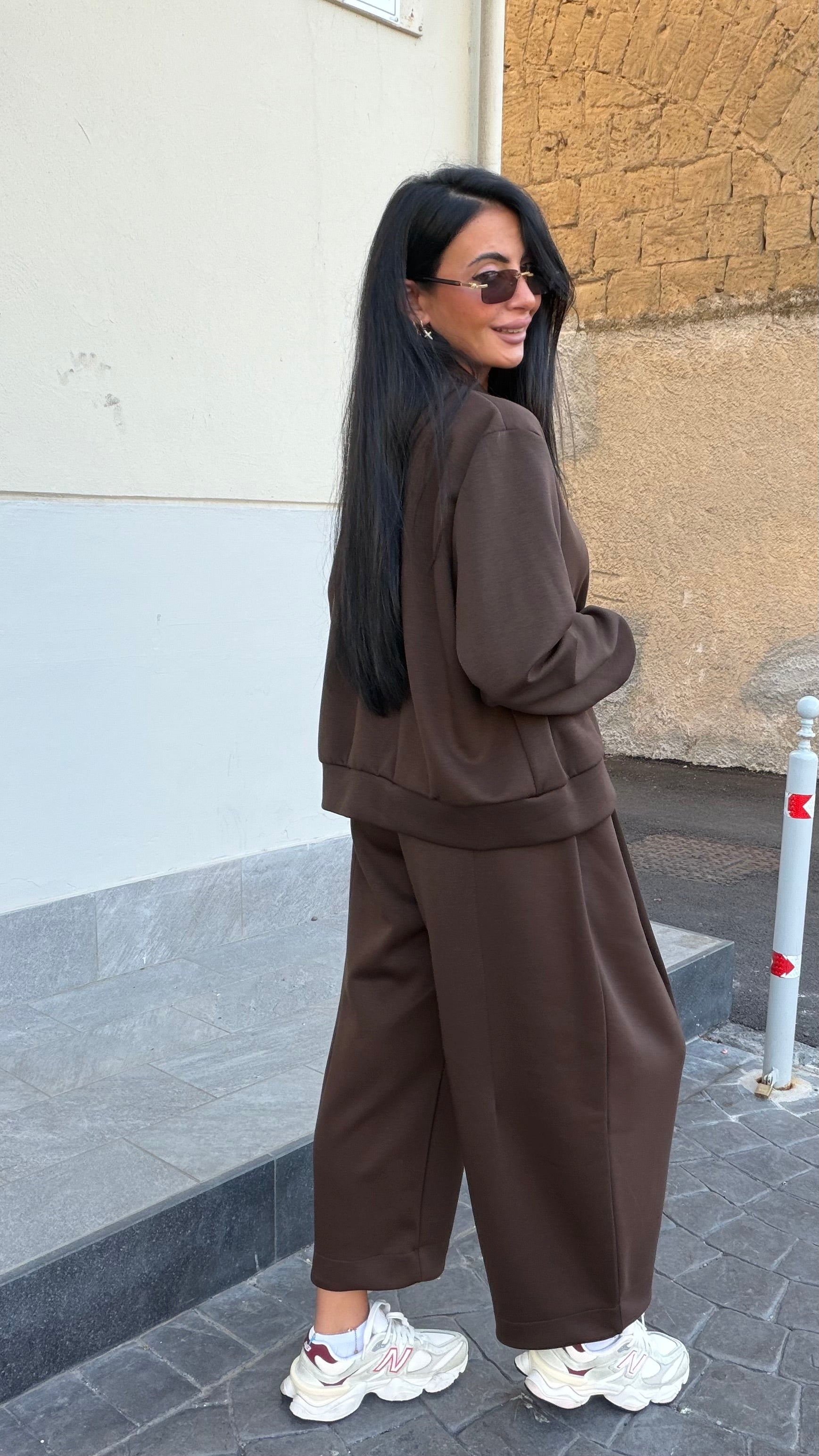 Coordinato Annabel marrone