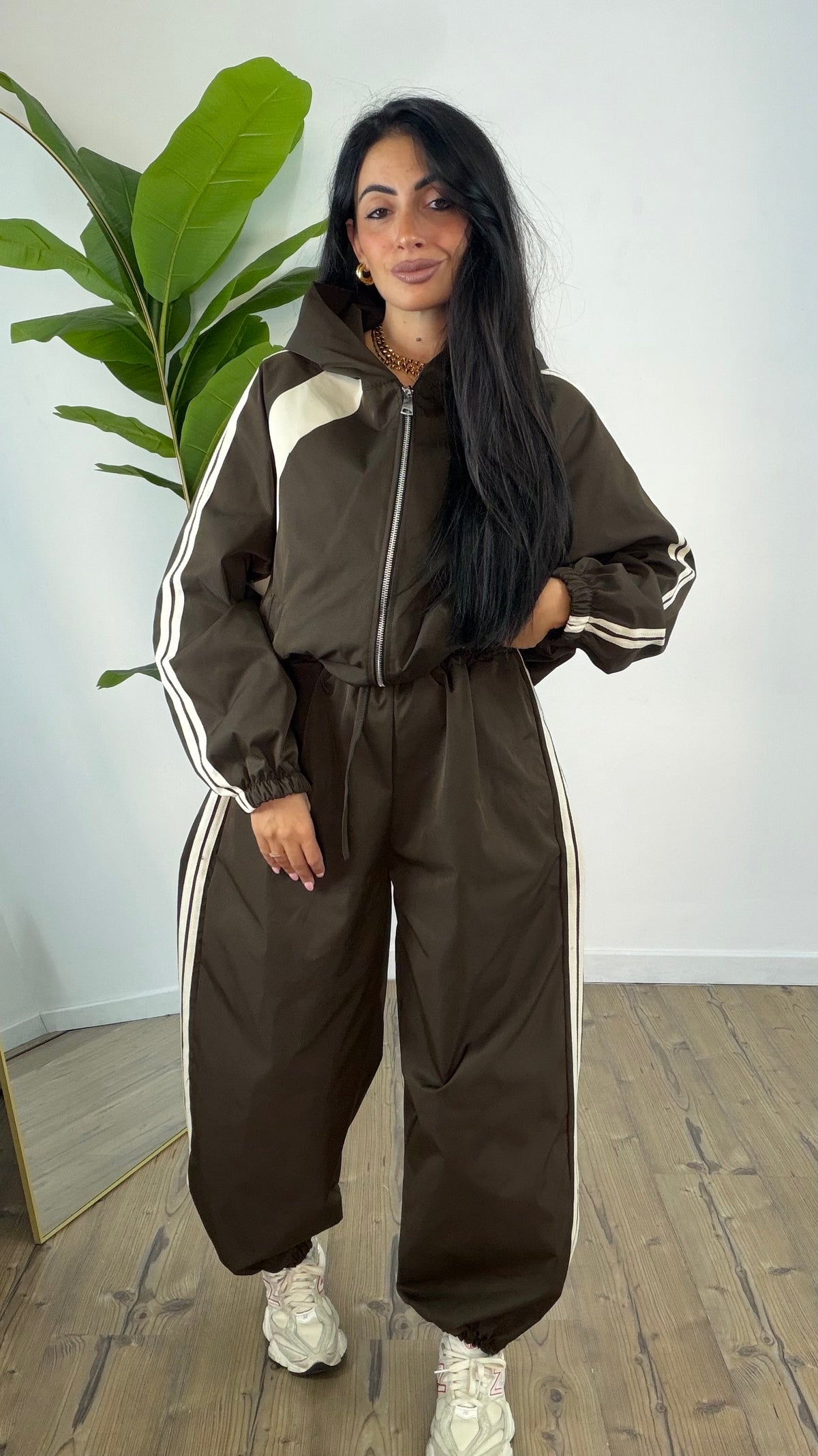 Coordinato Jade- marrone