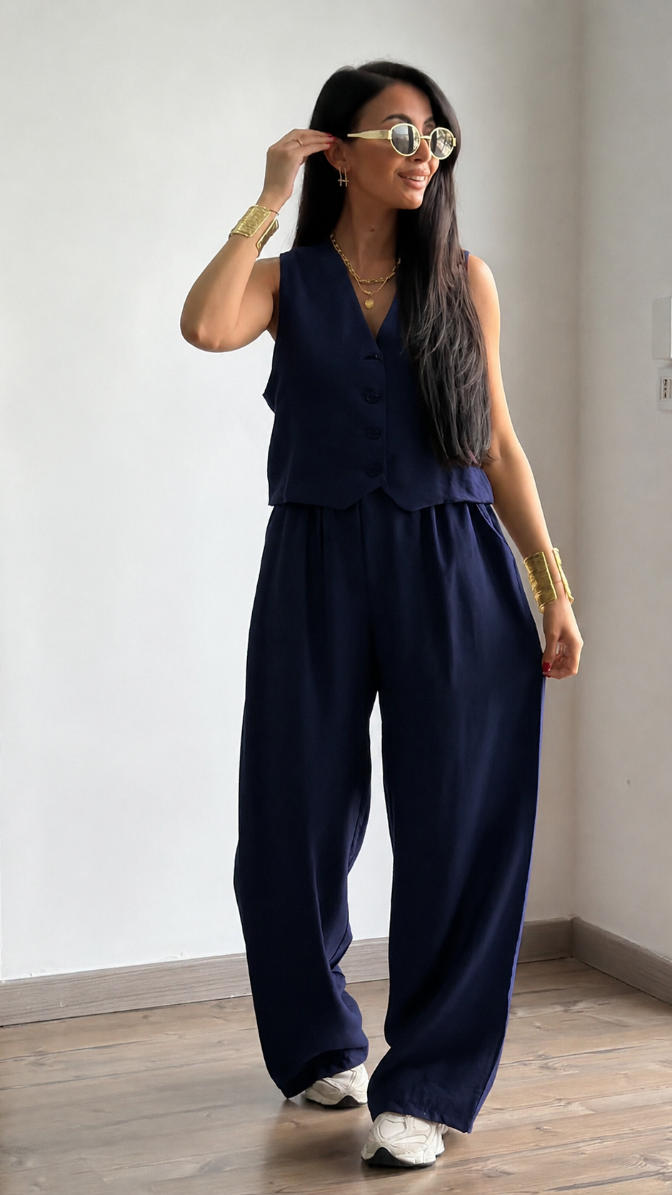 Coordinato Greta Blu