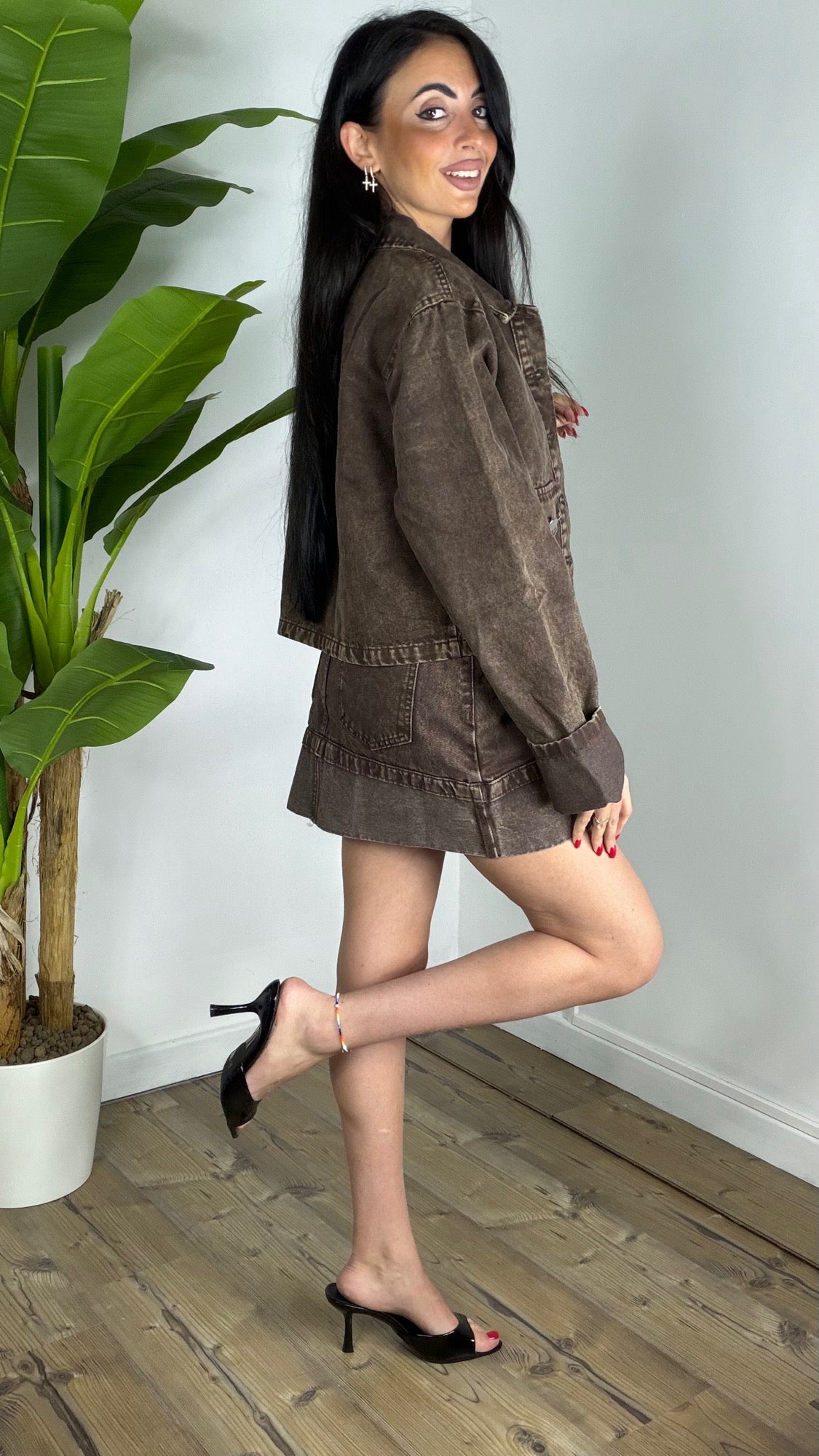 Coordinato in Denim Cecilia