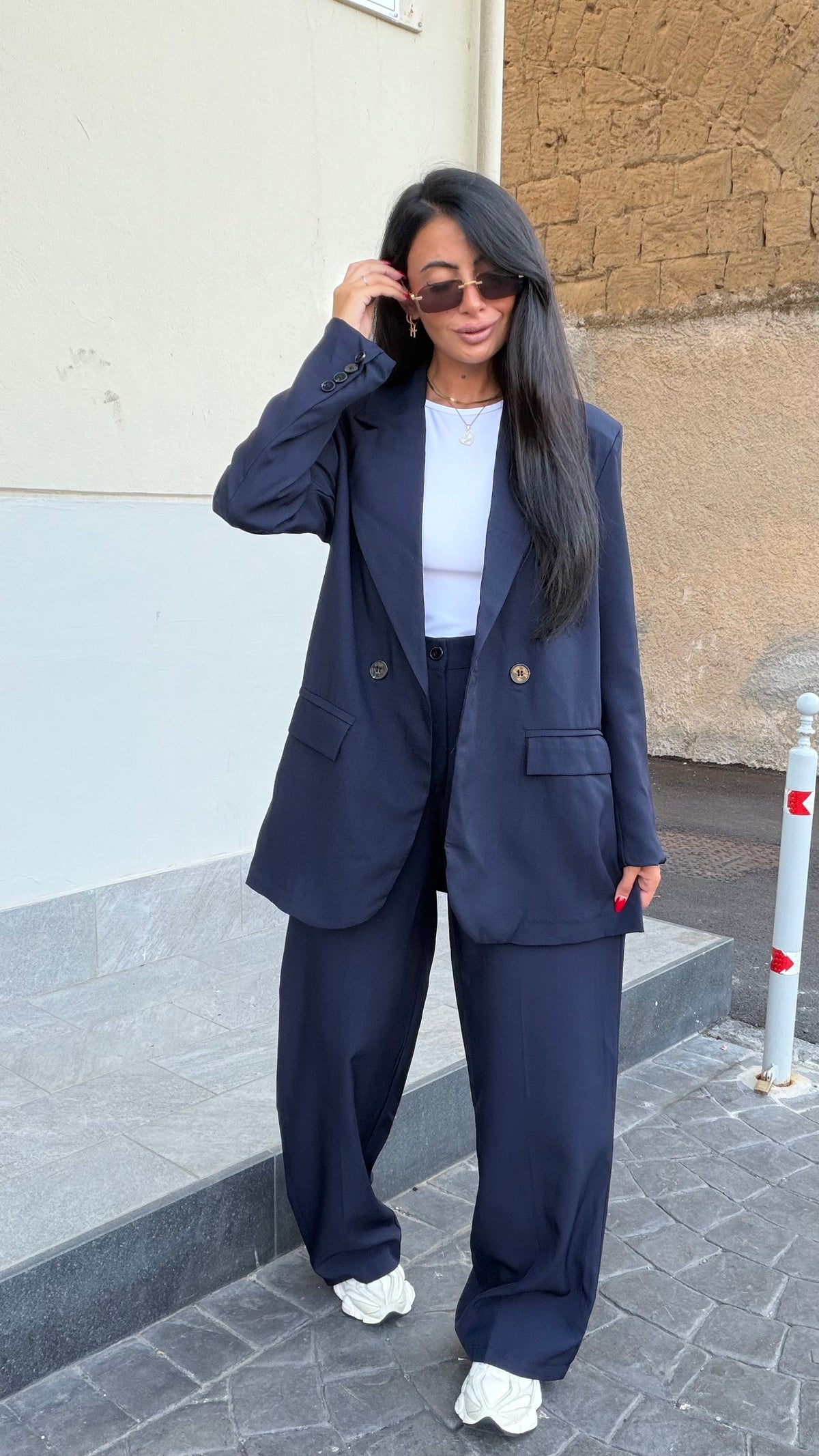Tailleur Dolly blu