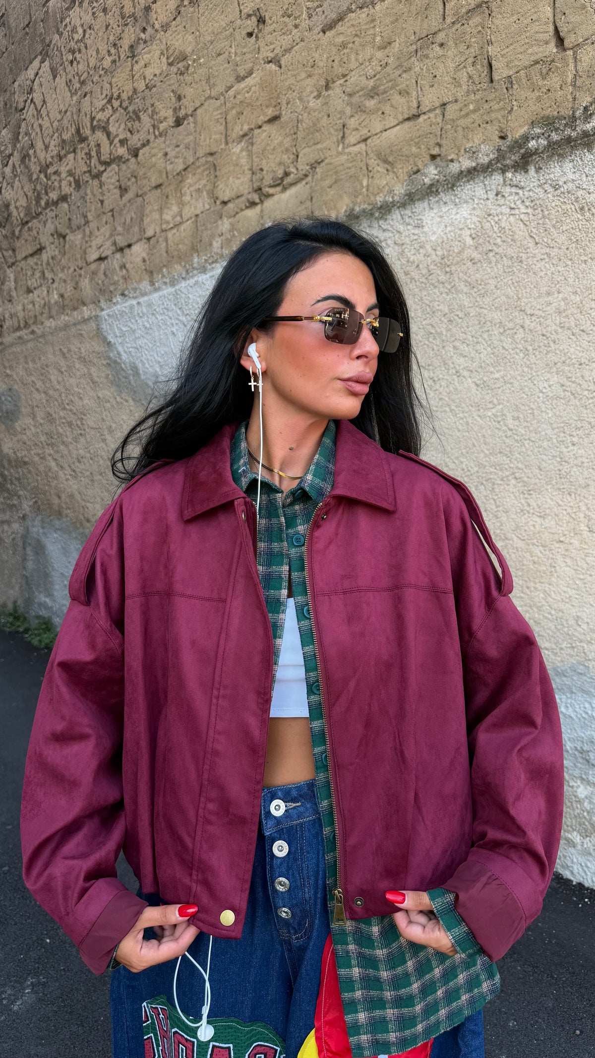 Giacca in Camoscio