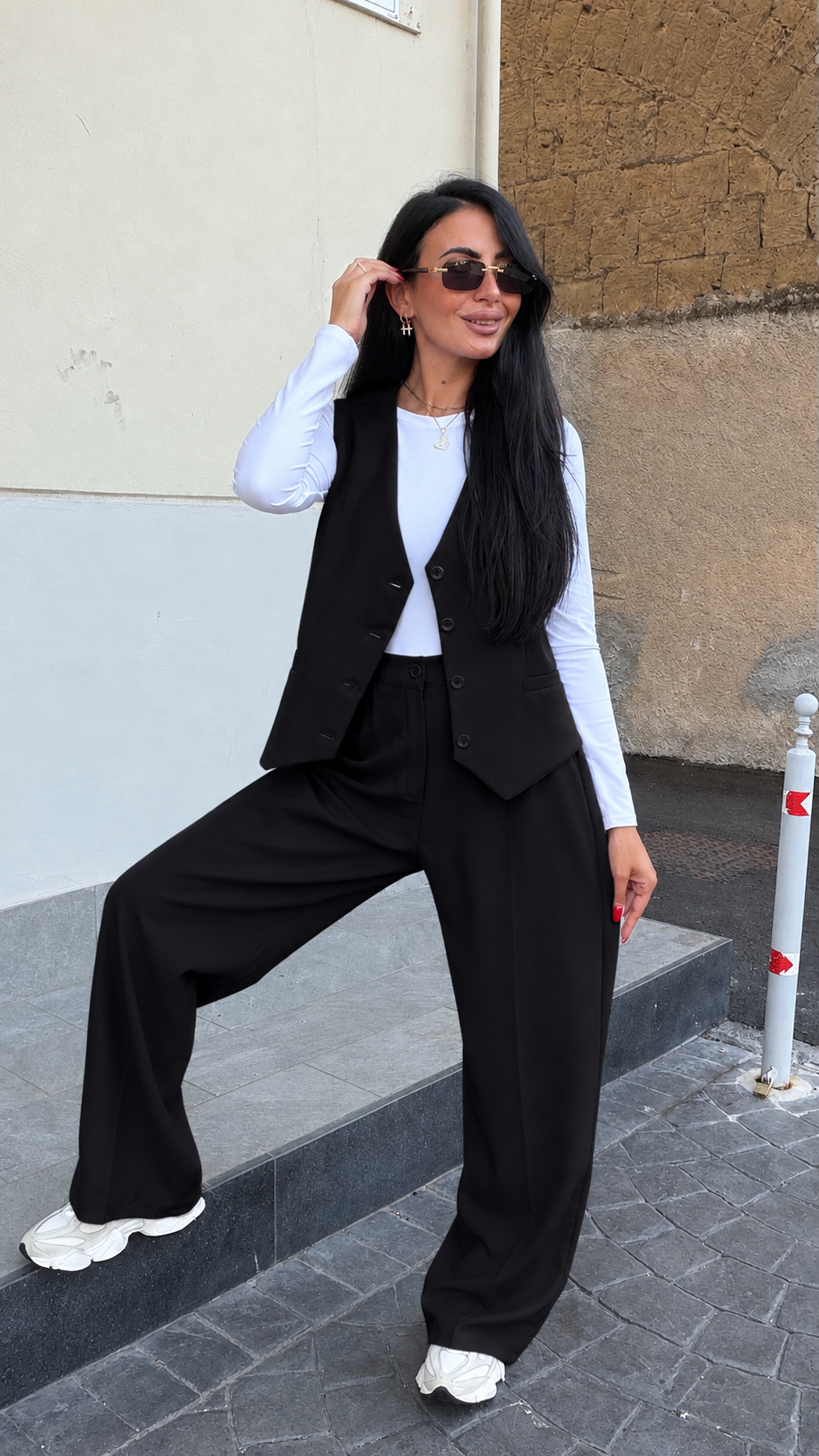 Tailleur Alessia nero