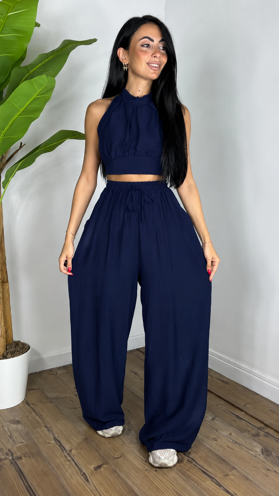 Coordinato Miriam blu