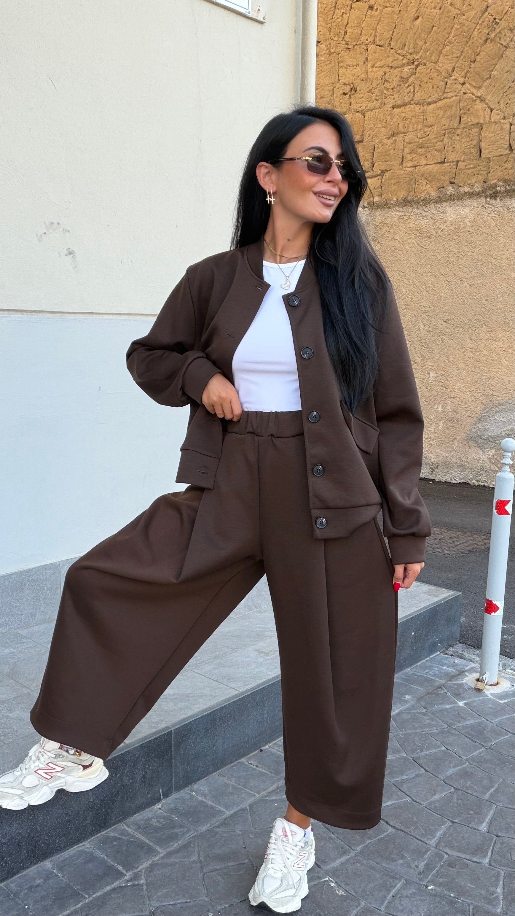 Coordinato Annabel marrone