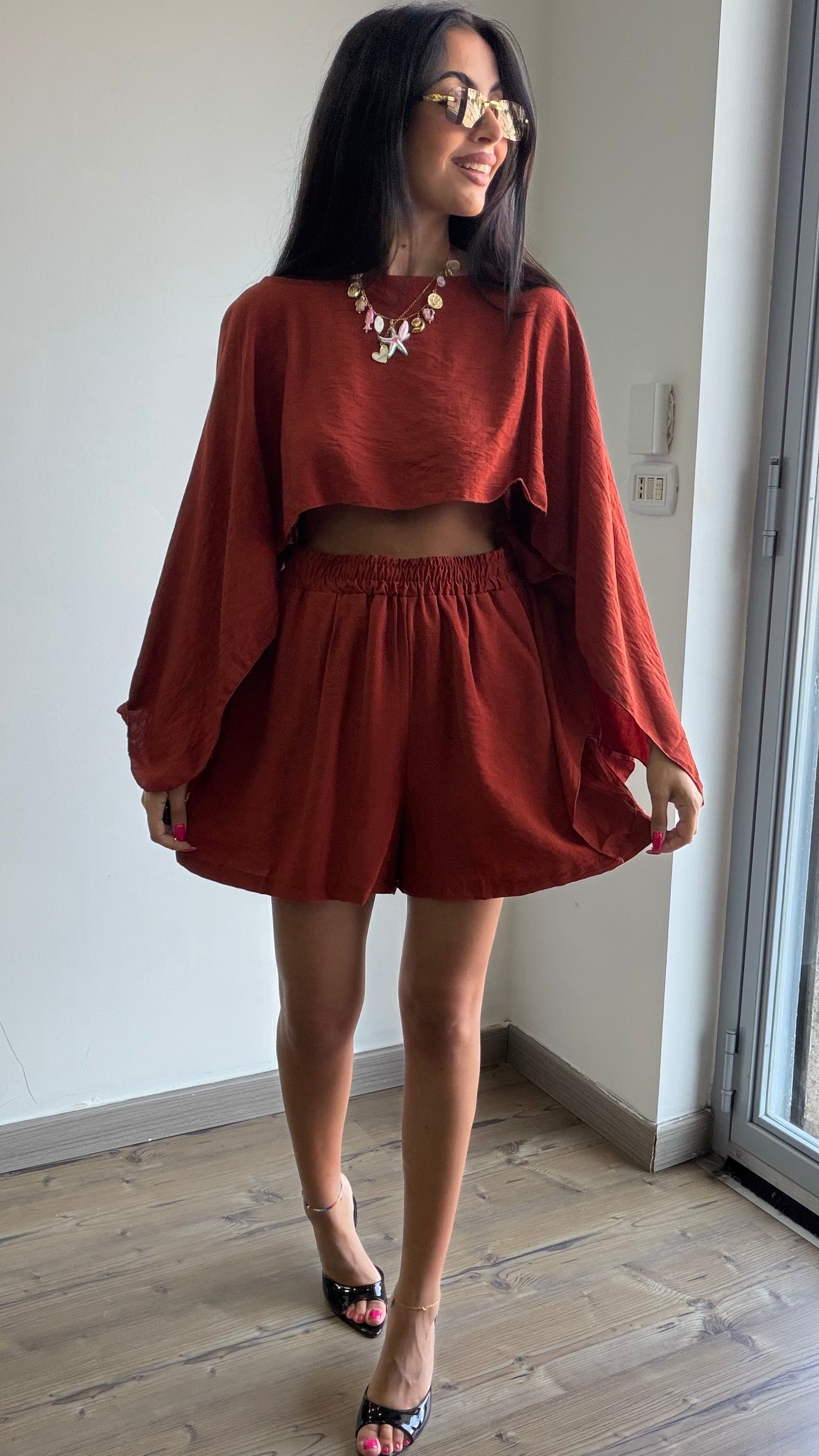 Coordinato Nicole Ruggine