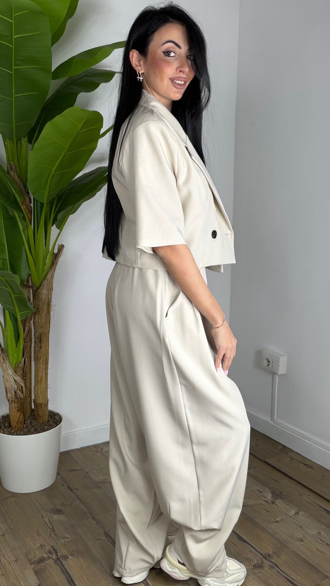 Tailleur Luana Crop