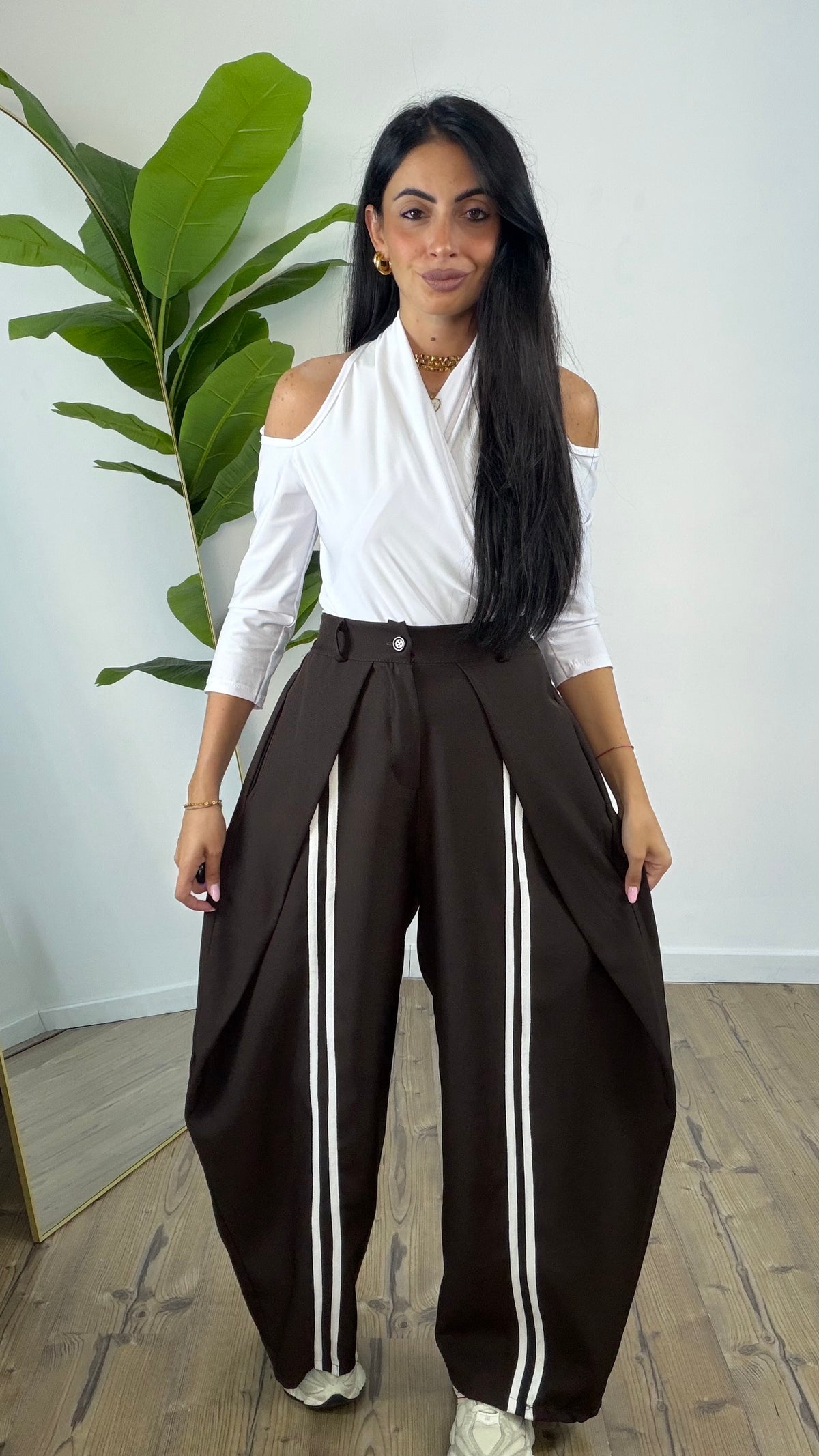Pantalone 15930 Marrone