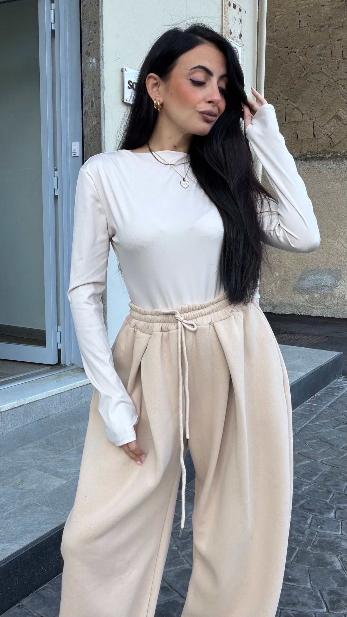 Coordinato Isabel beige