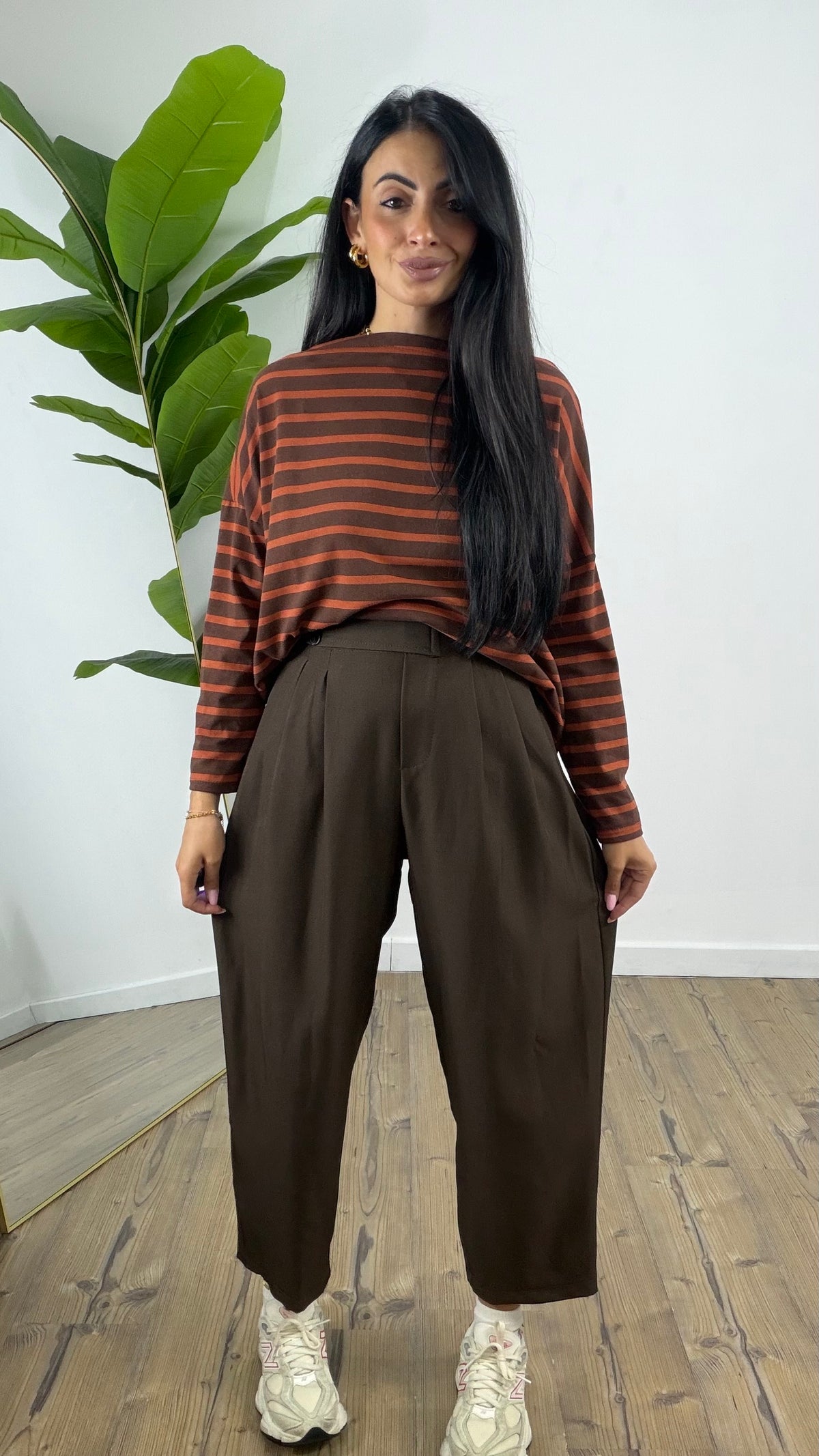 Pantalone Bea marrone