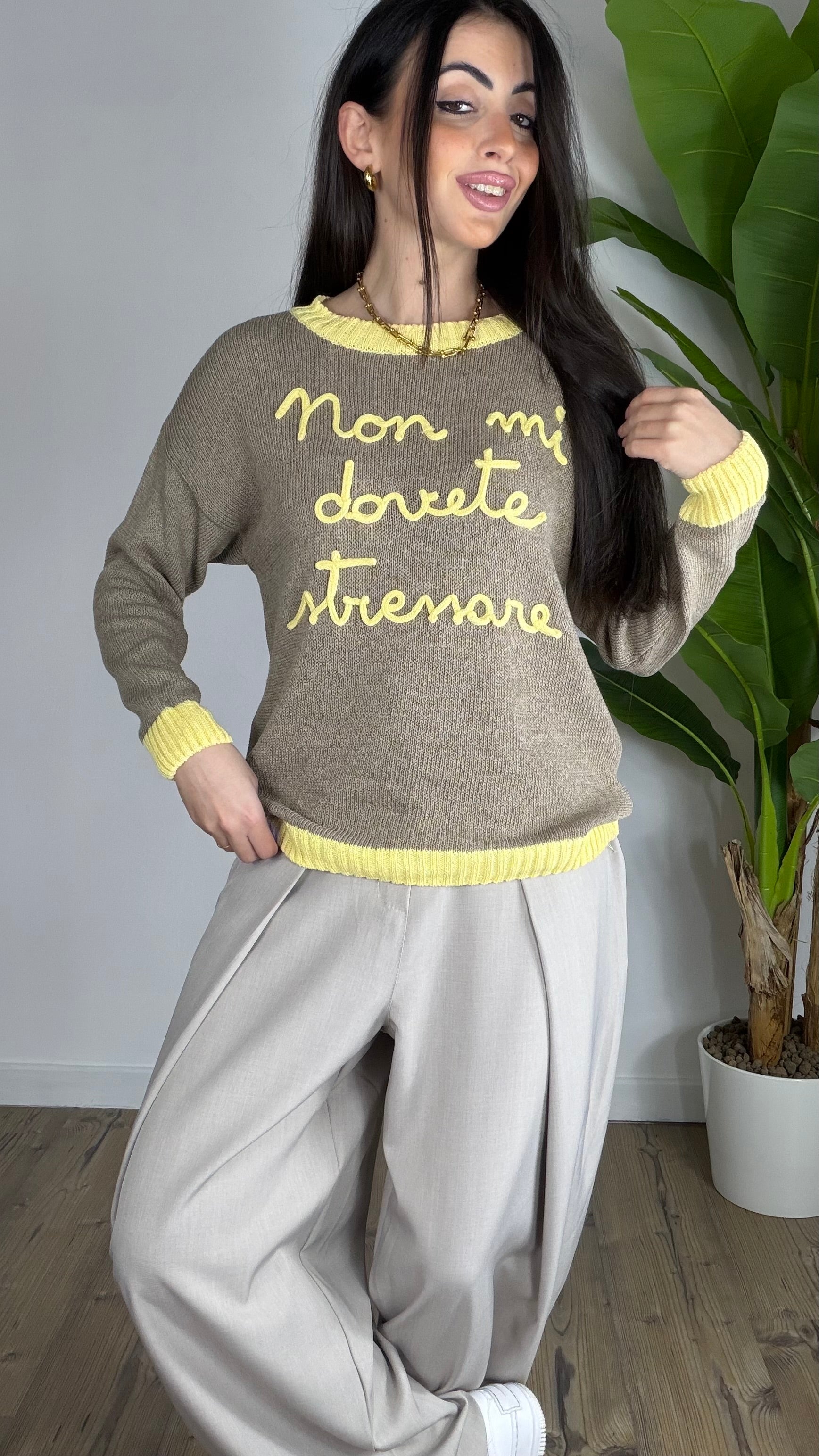 Maglioncino in Filo Non mi Stres