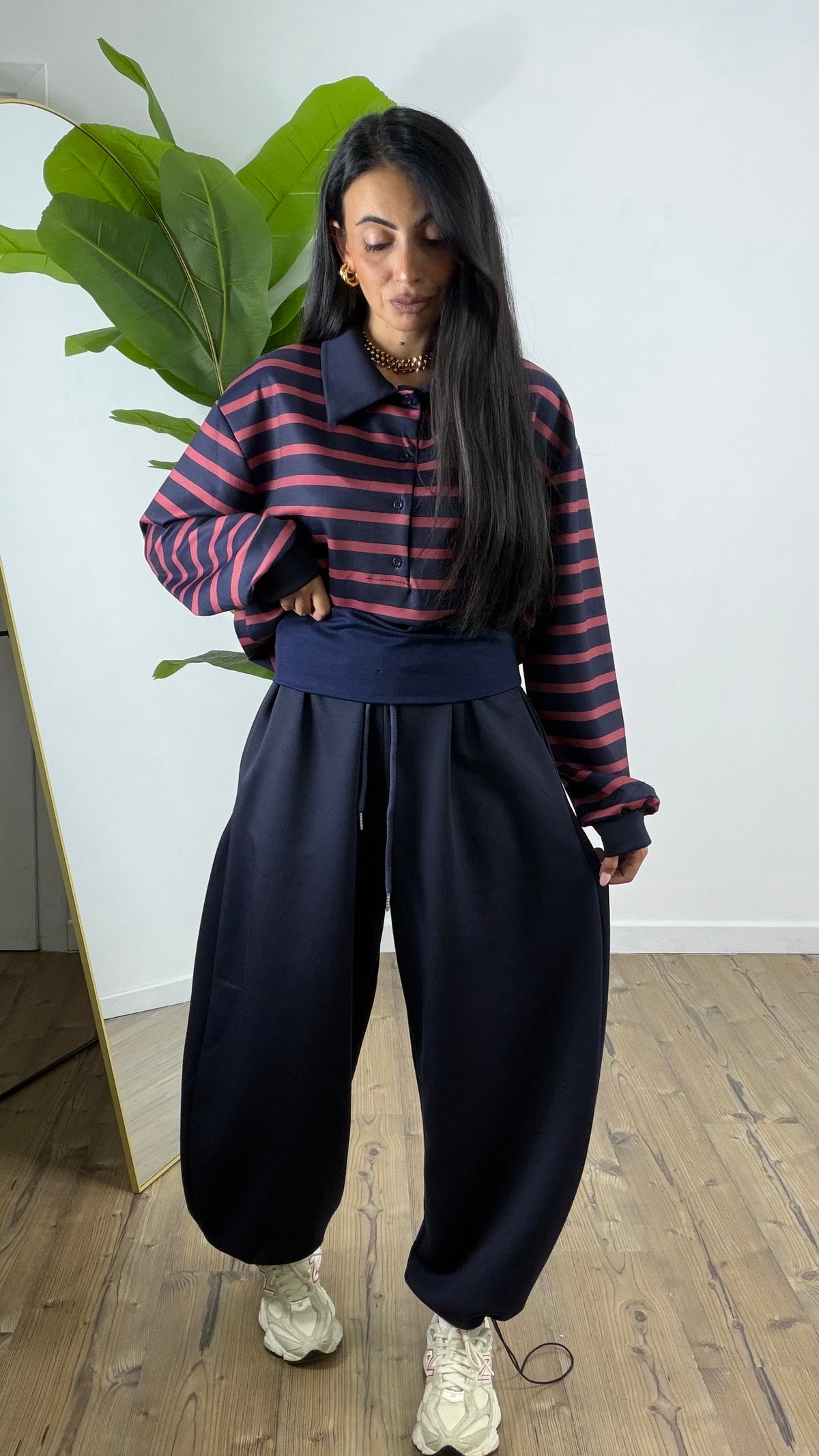 Pantalone tuta 10032-blu