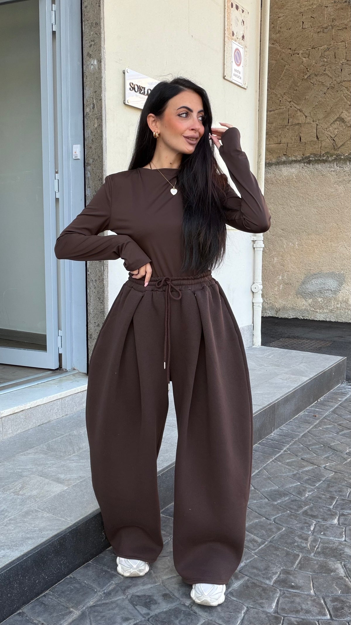 Coordinato Isabel marrone