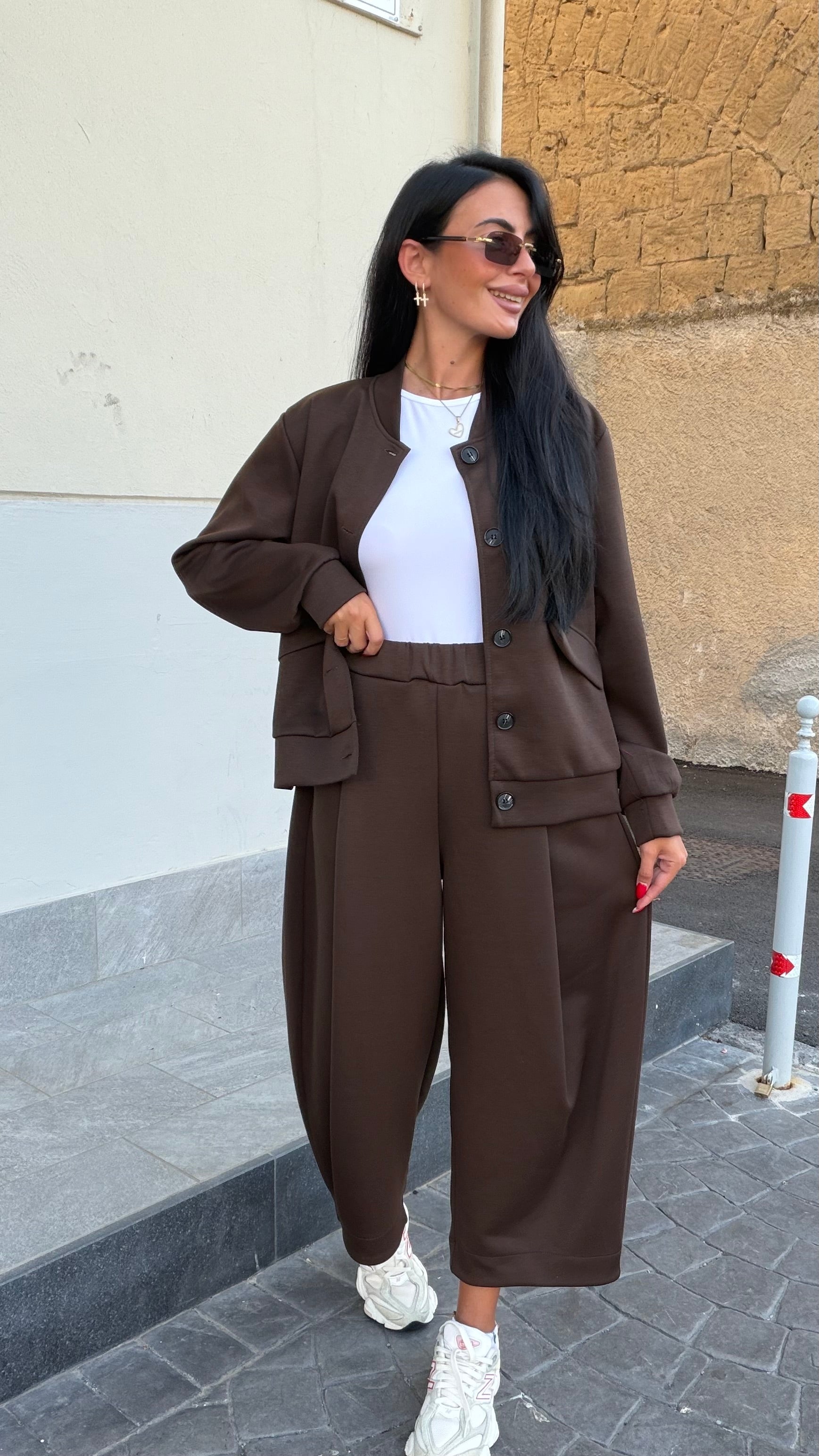 Coordinato Annabel marrone