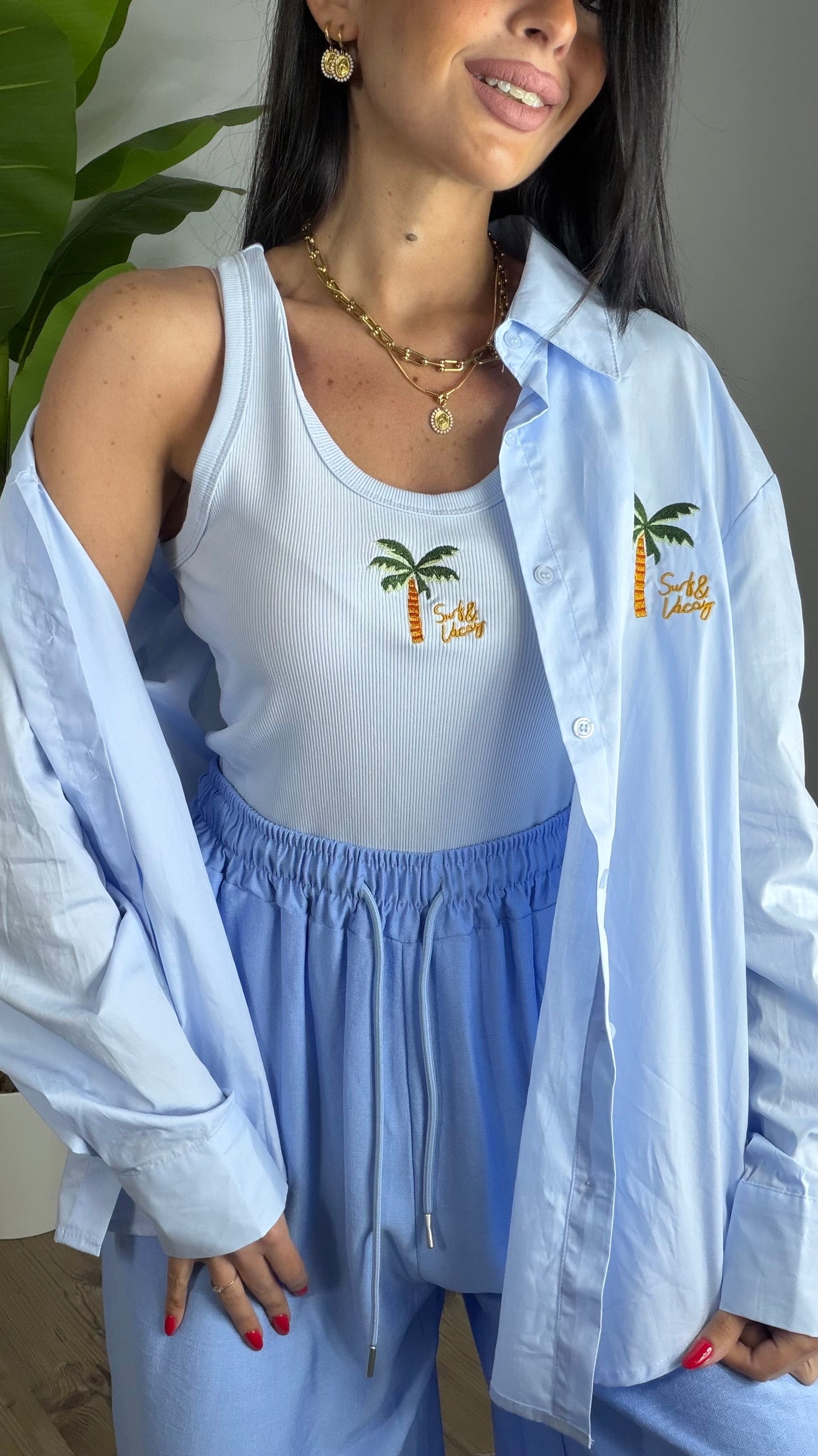 Set Safari Camicia e canotta