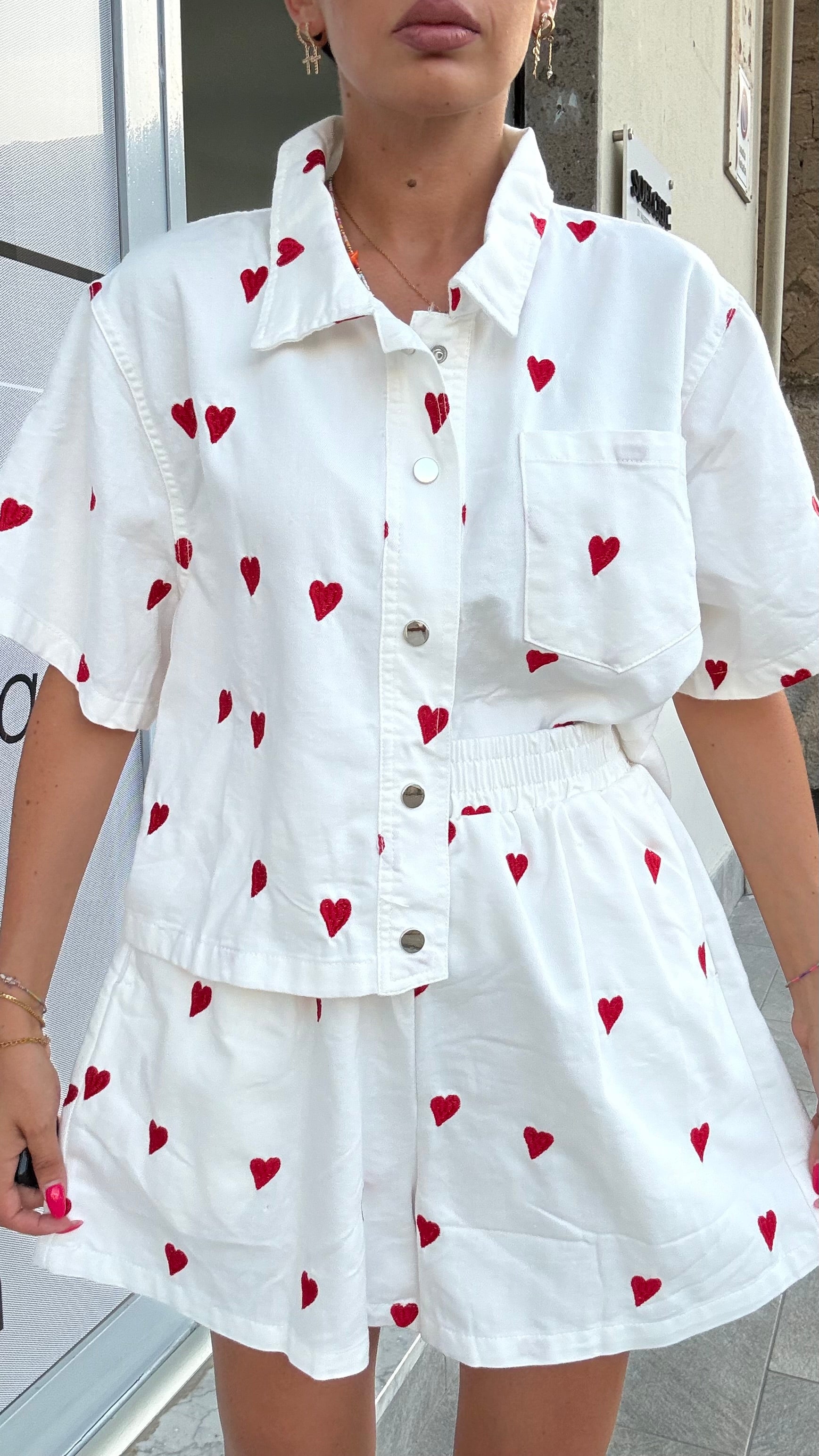 Coordinato Cuore Denim