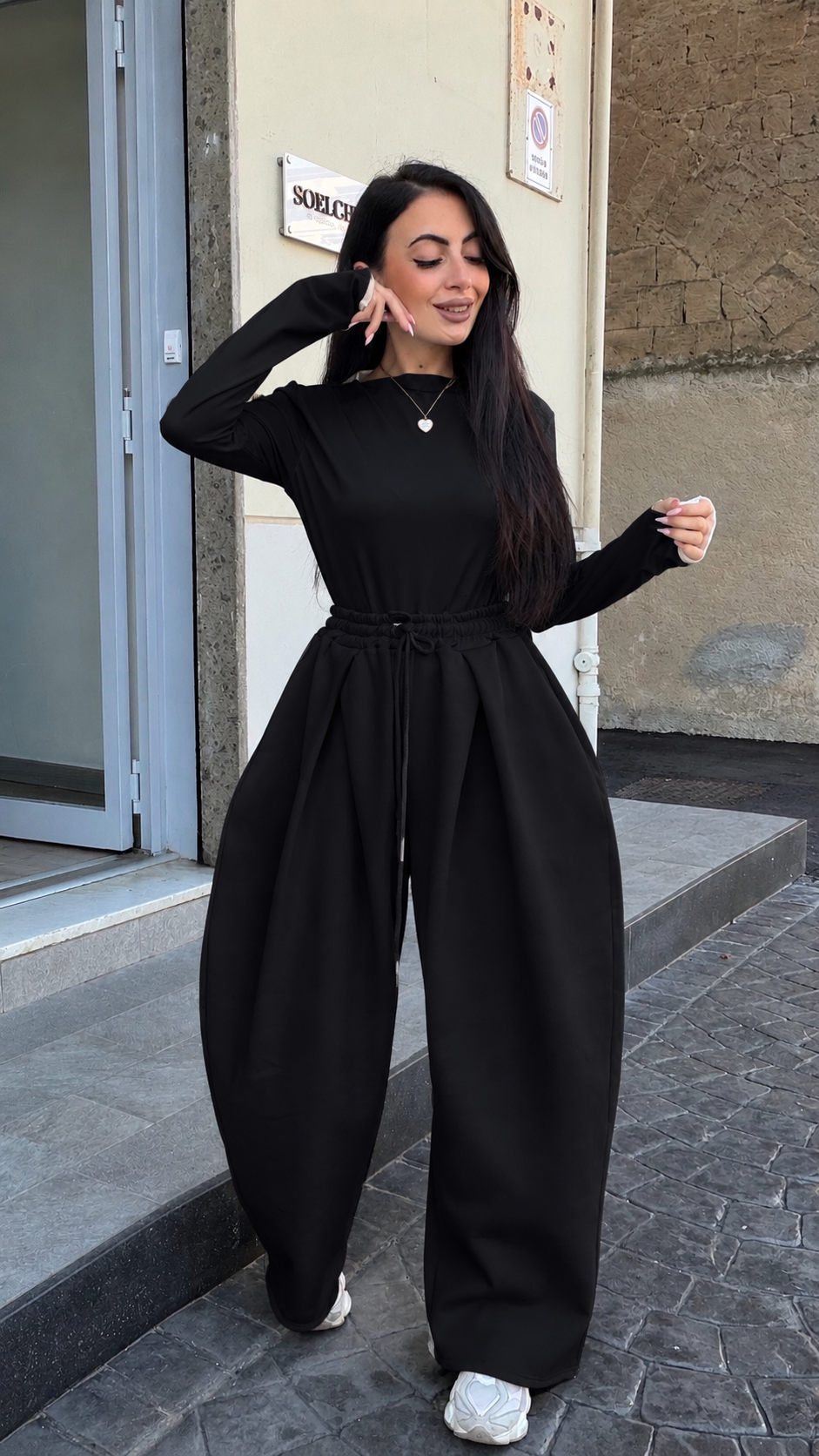 Coordinato Isabel nero