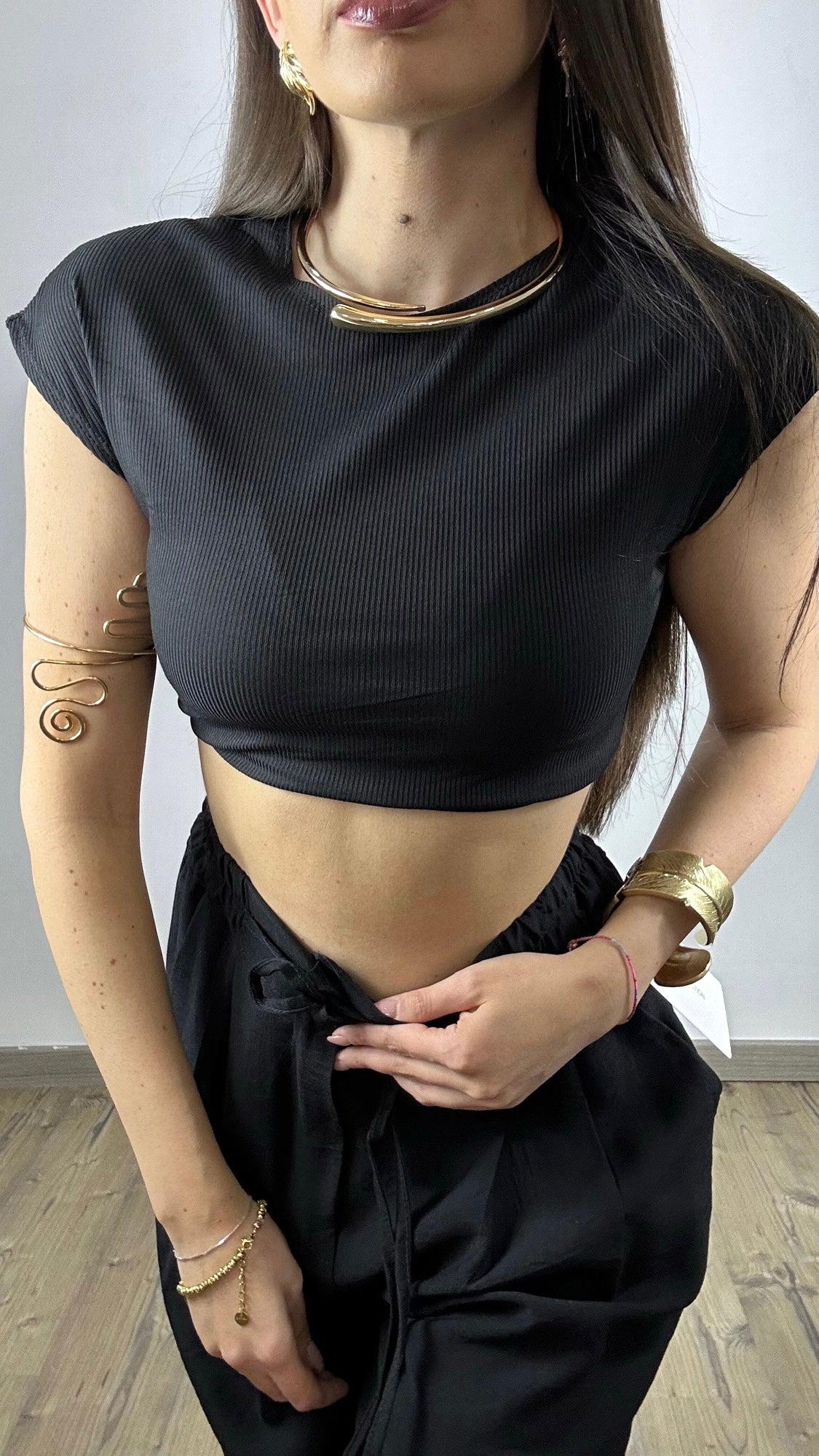 T-shirt Crop5329