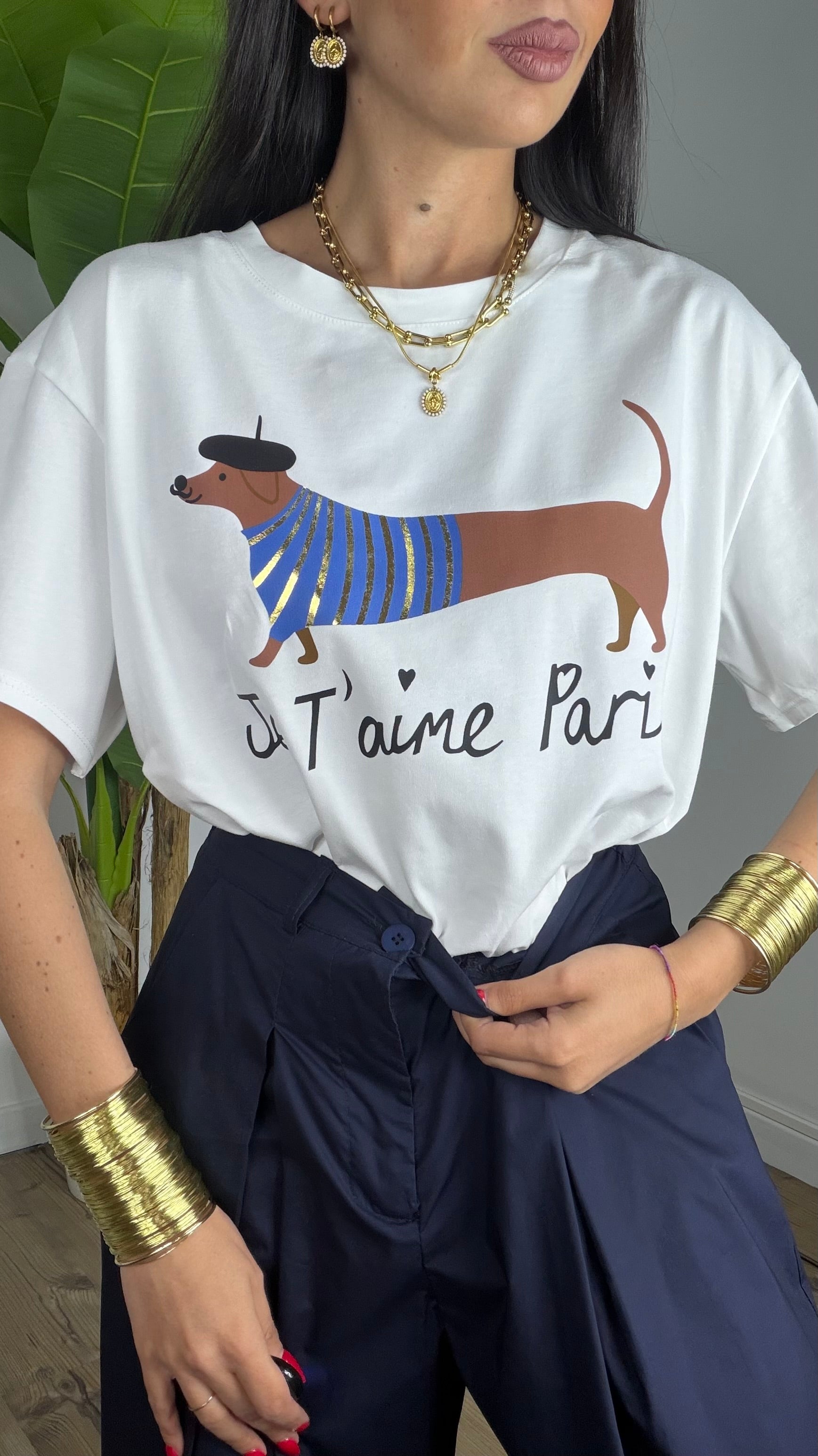 T-shirt Bassotto