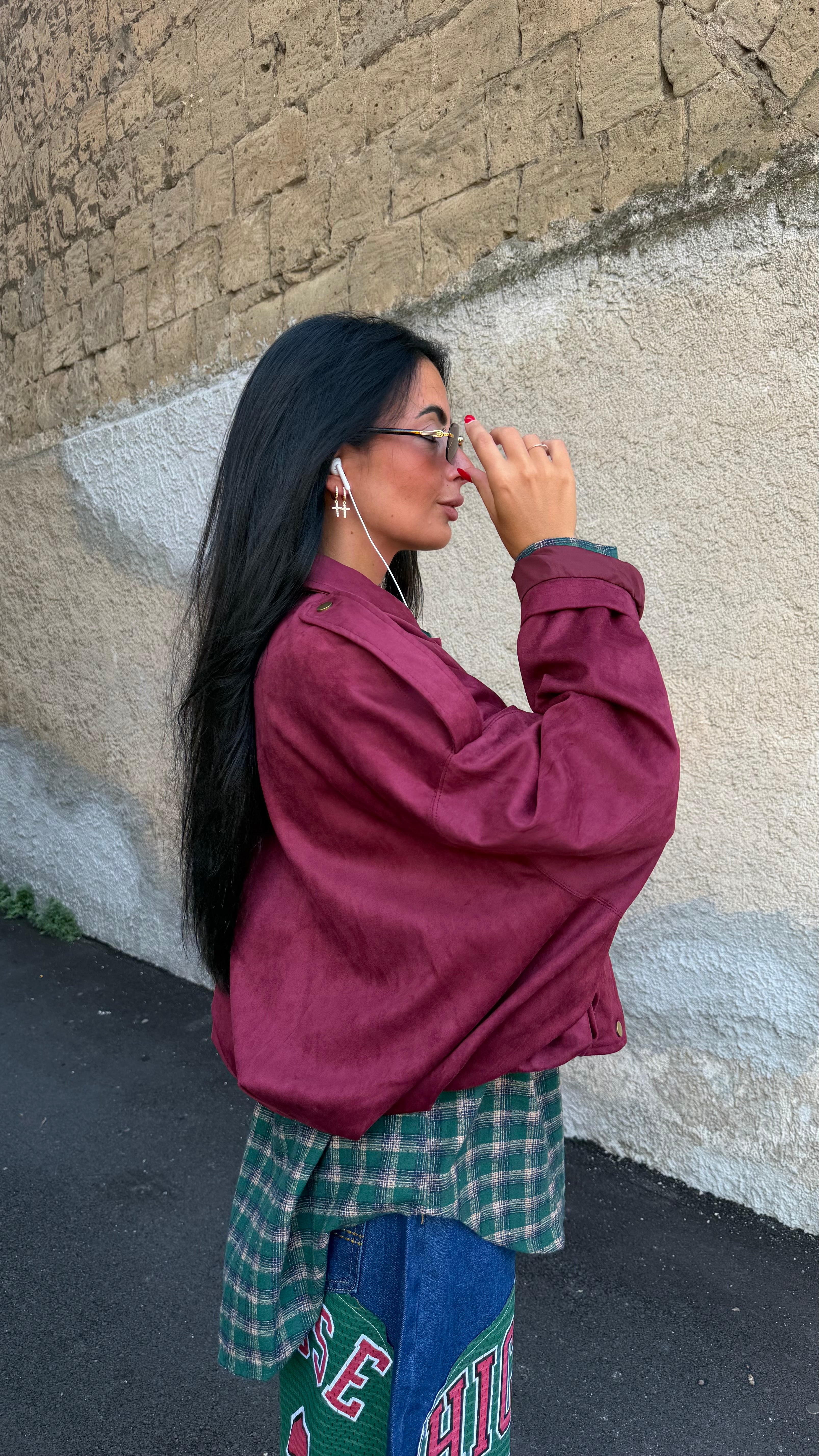 Giacca in Camoscio