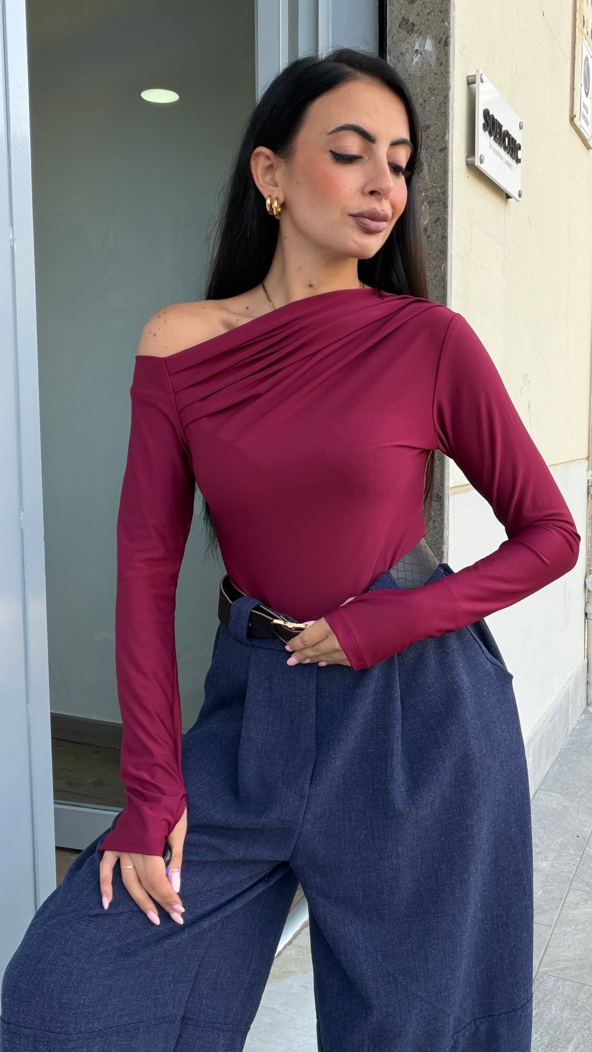 Body Kim 6121 bordeaux