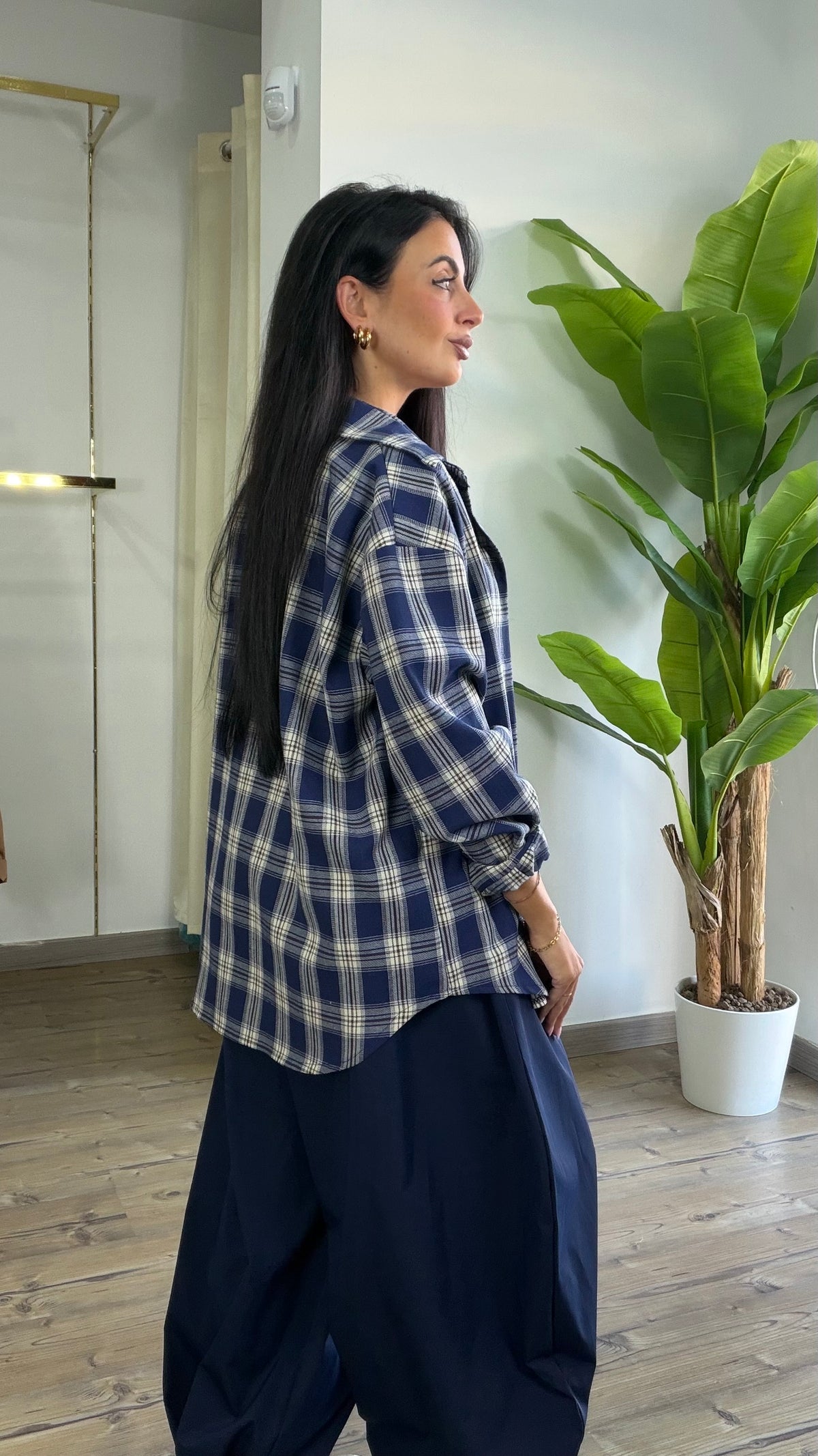 Set Top e Camicia Blu