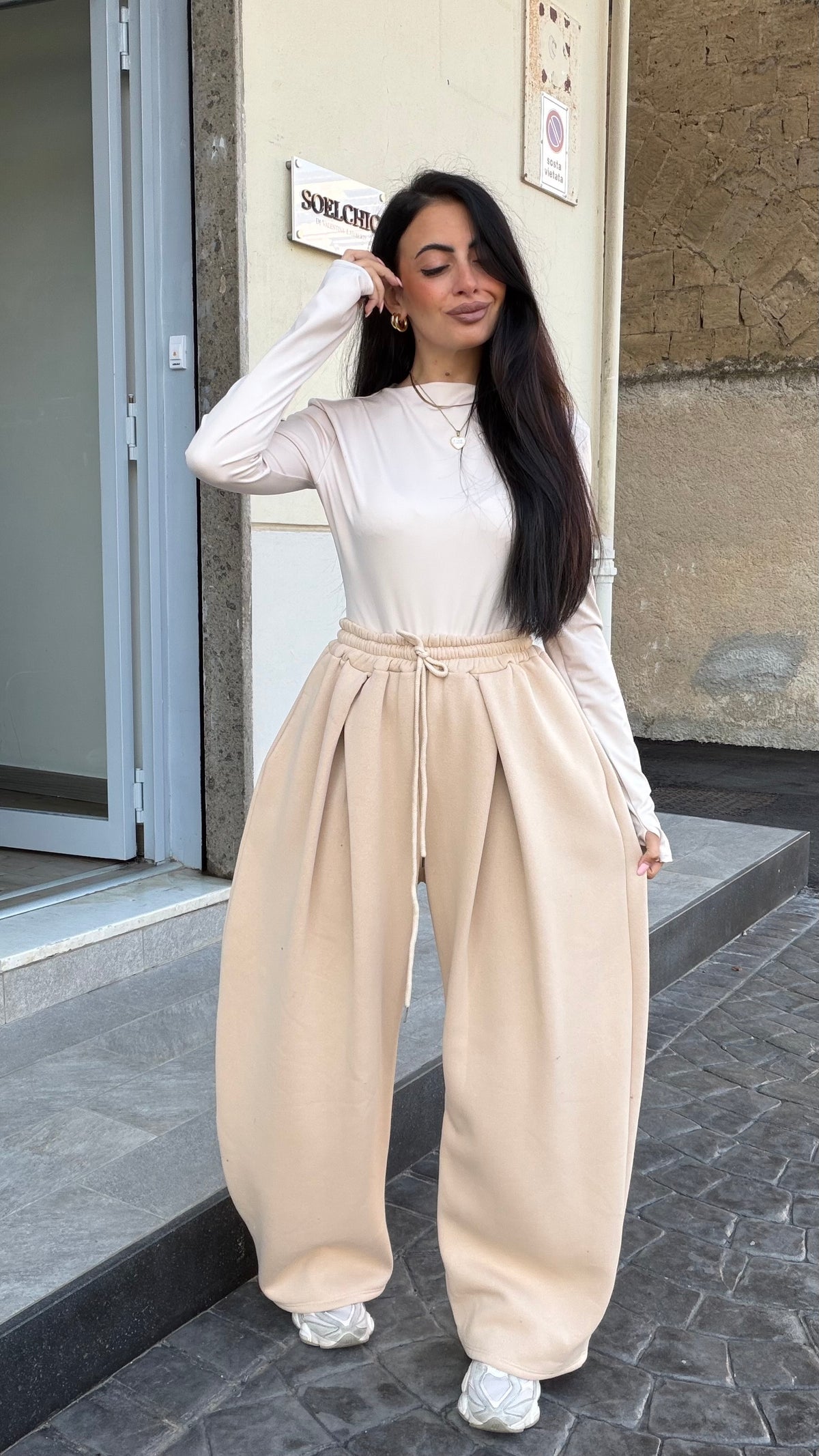 Coordinato Isabel beige