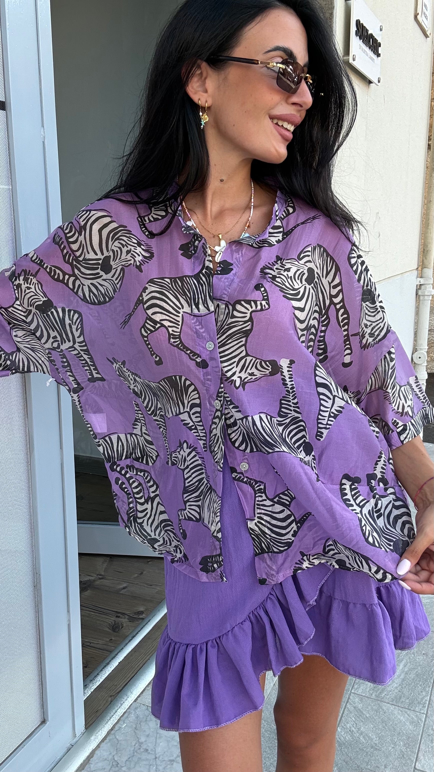 Camicia Zebra