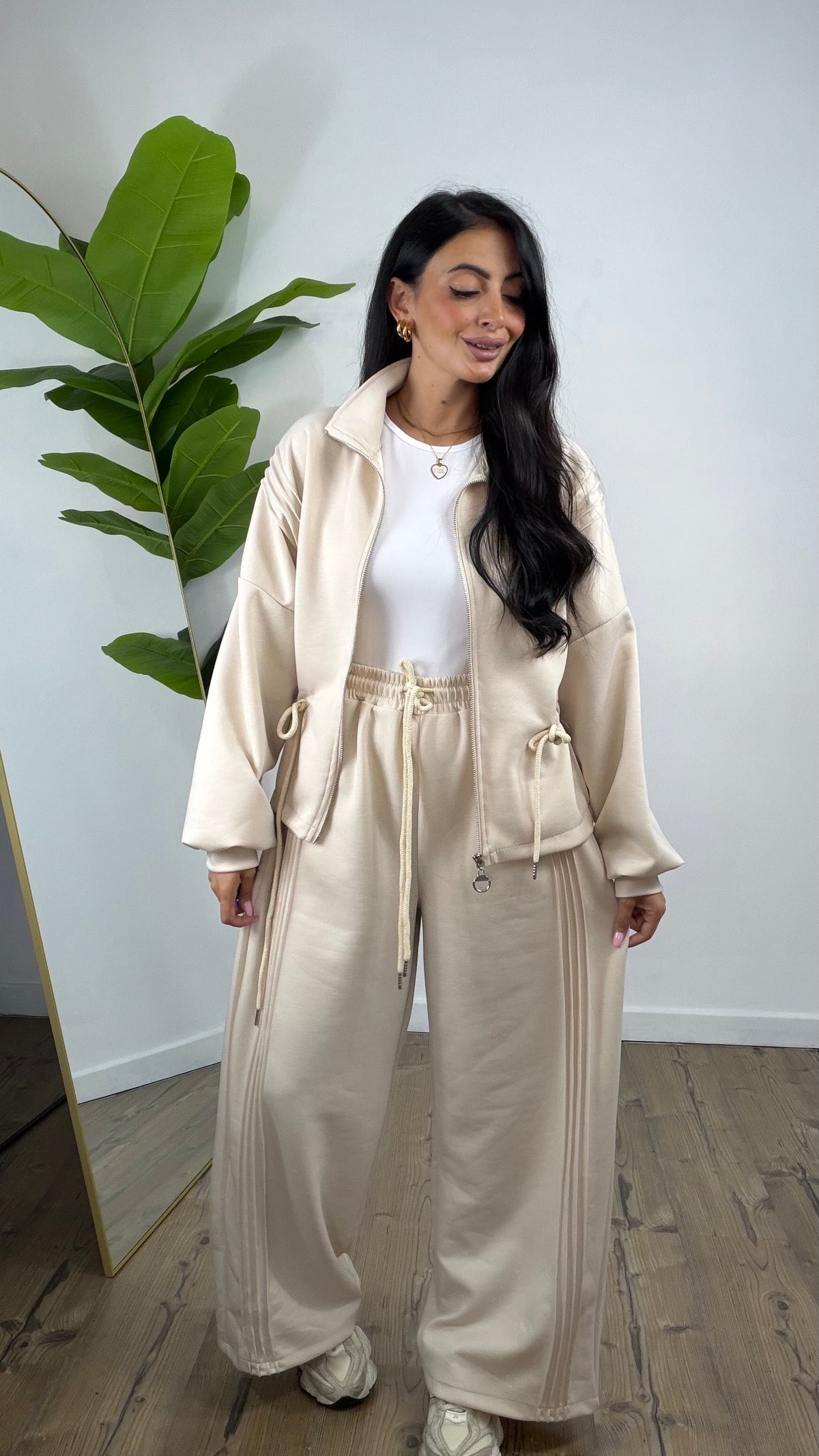 Coordinato Leila Beige