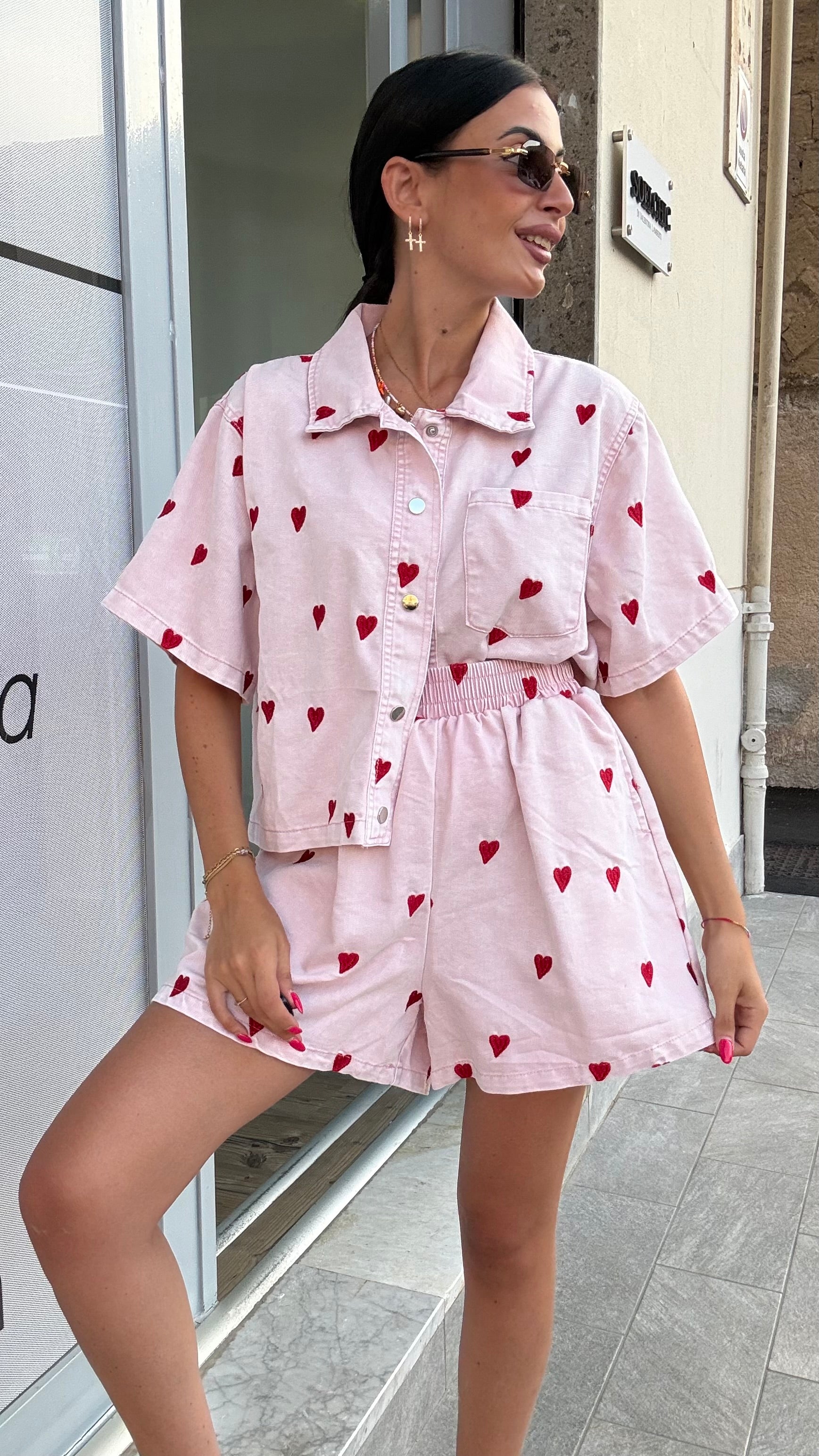 Coordinato Cuore Denim