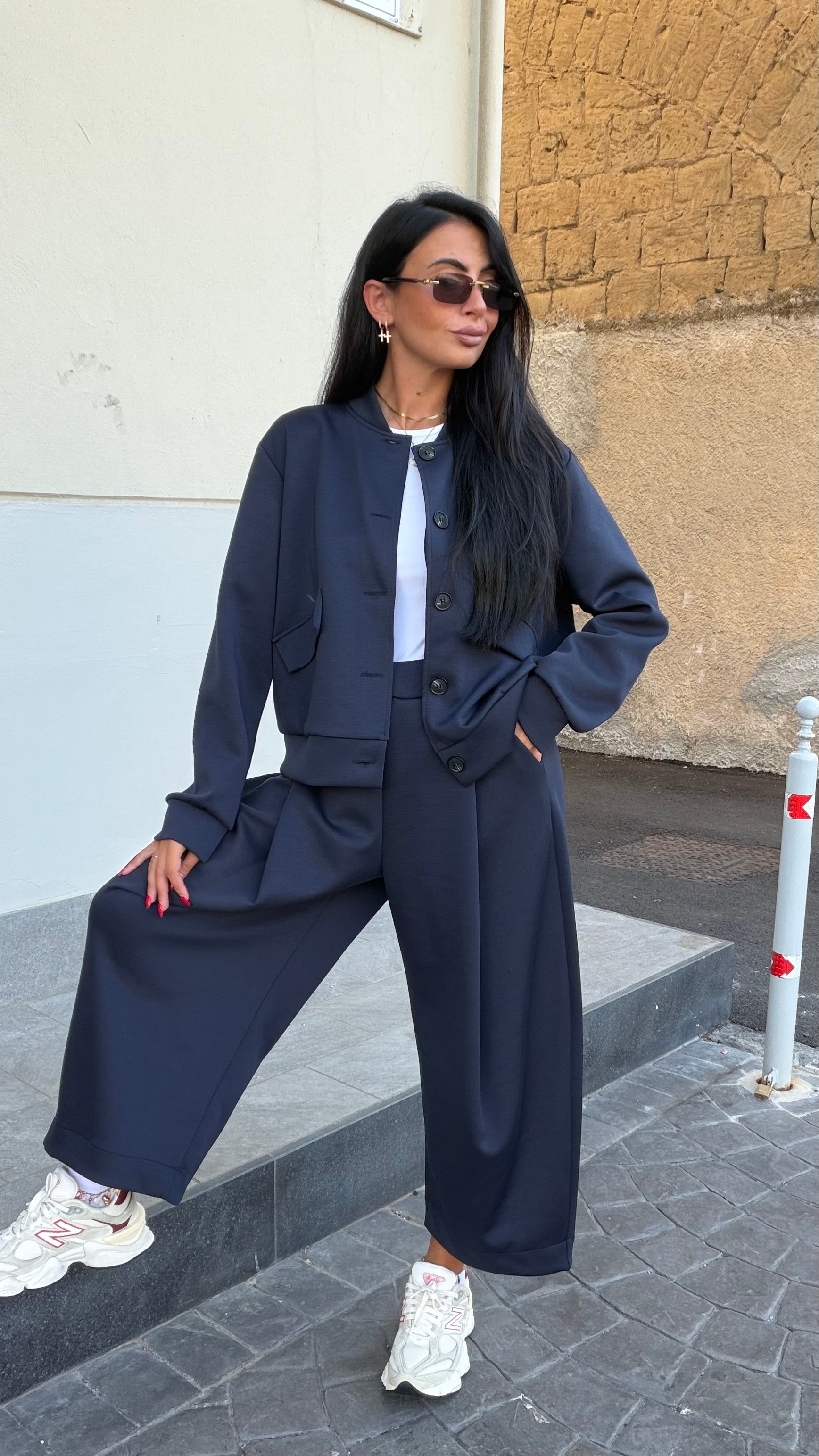 Coordinato Annabel blu