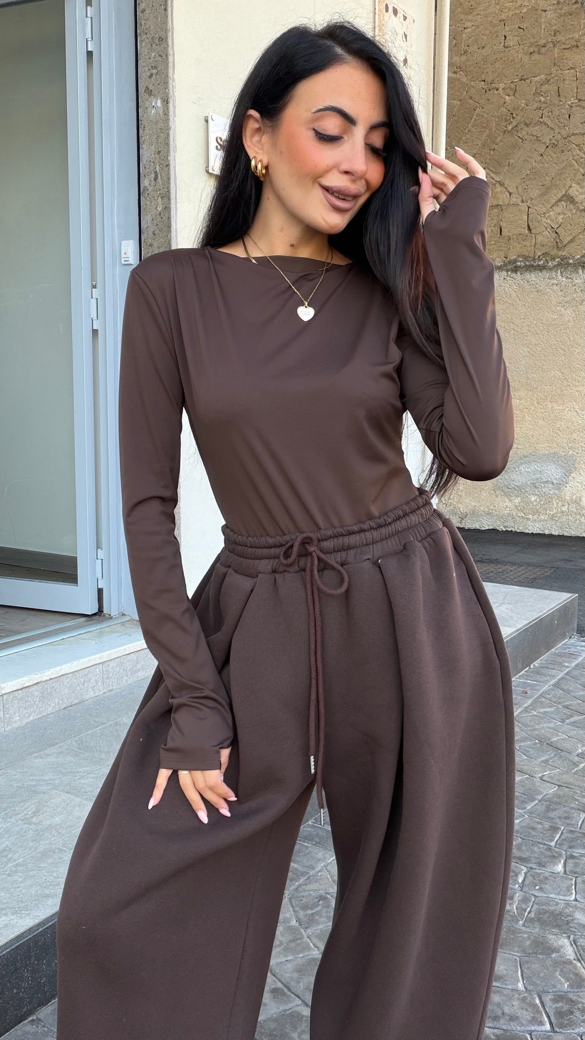 Coordinato Isabel marrone
