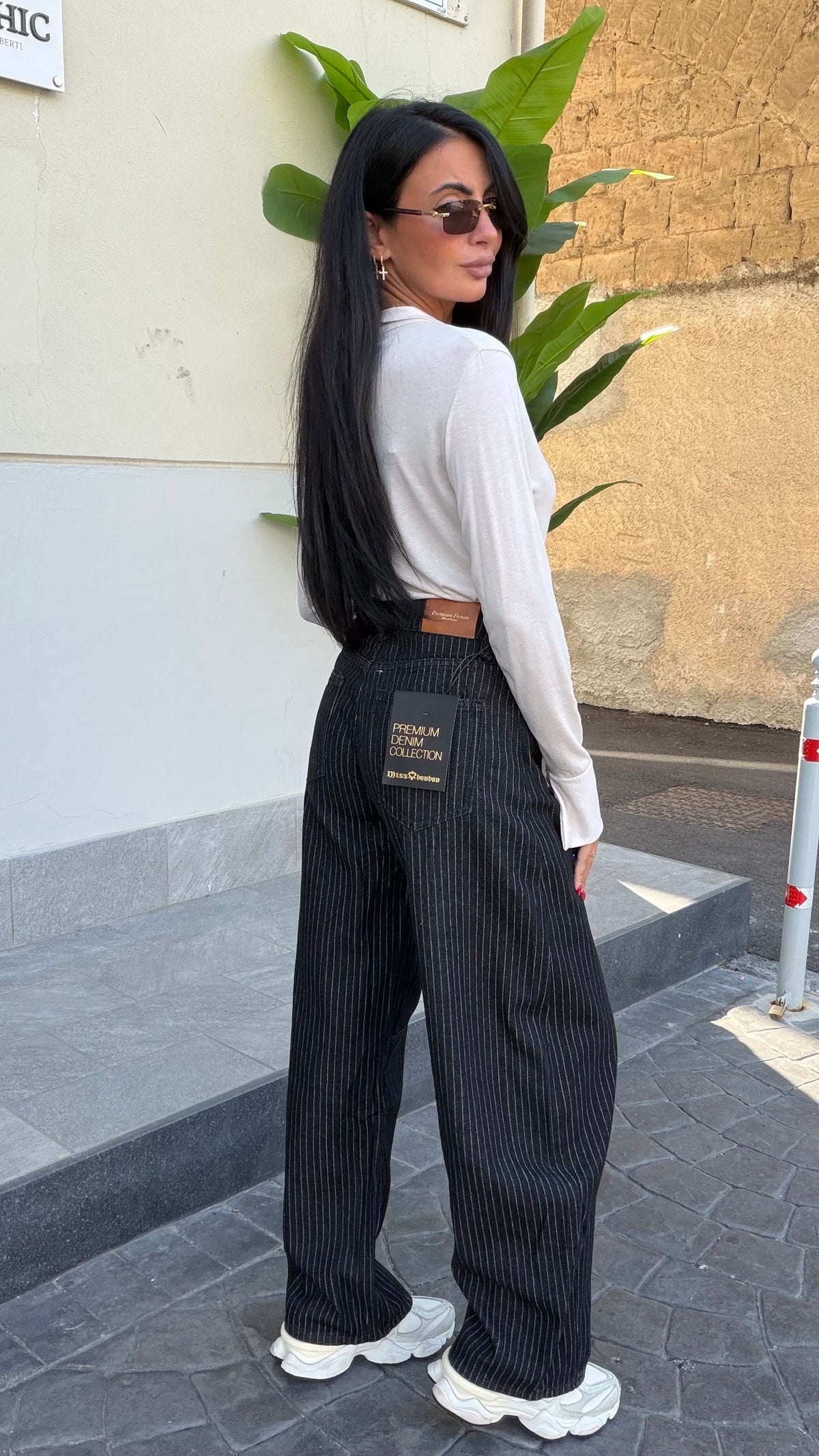 Jeans Gessato H5797