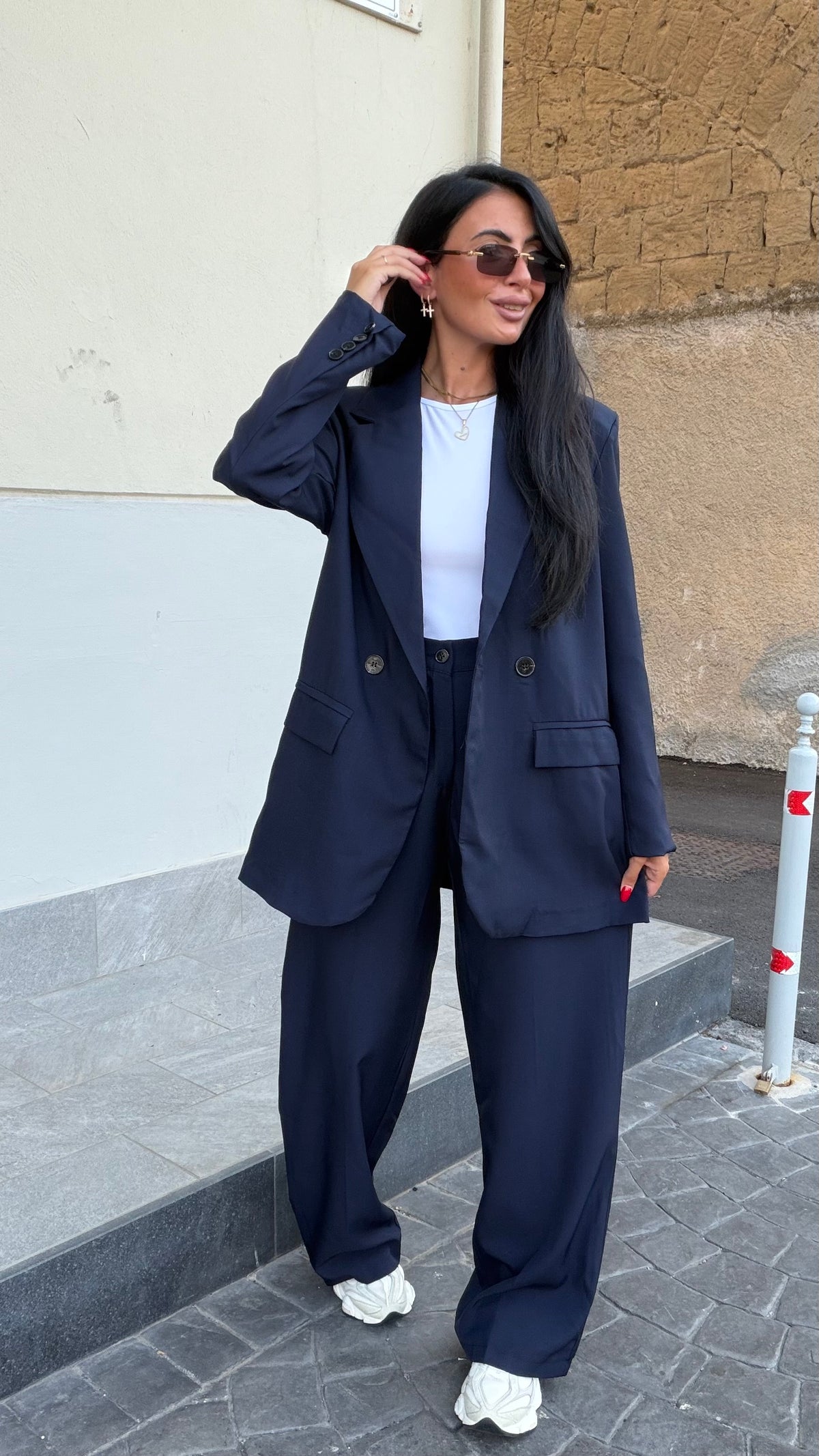 Tailleur Dolly blu