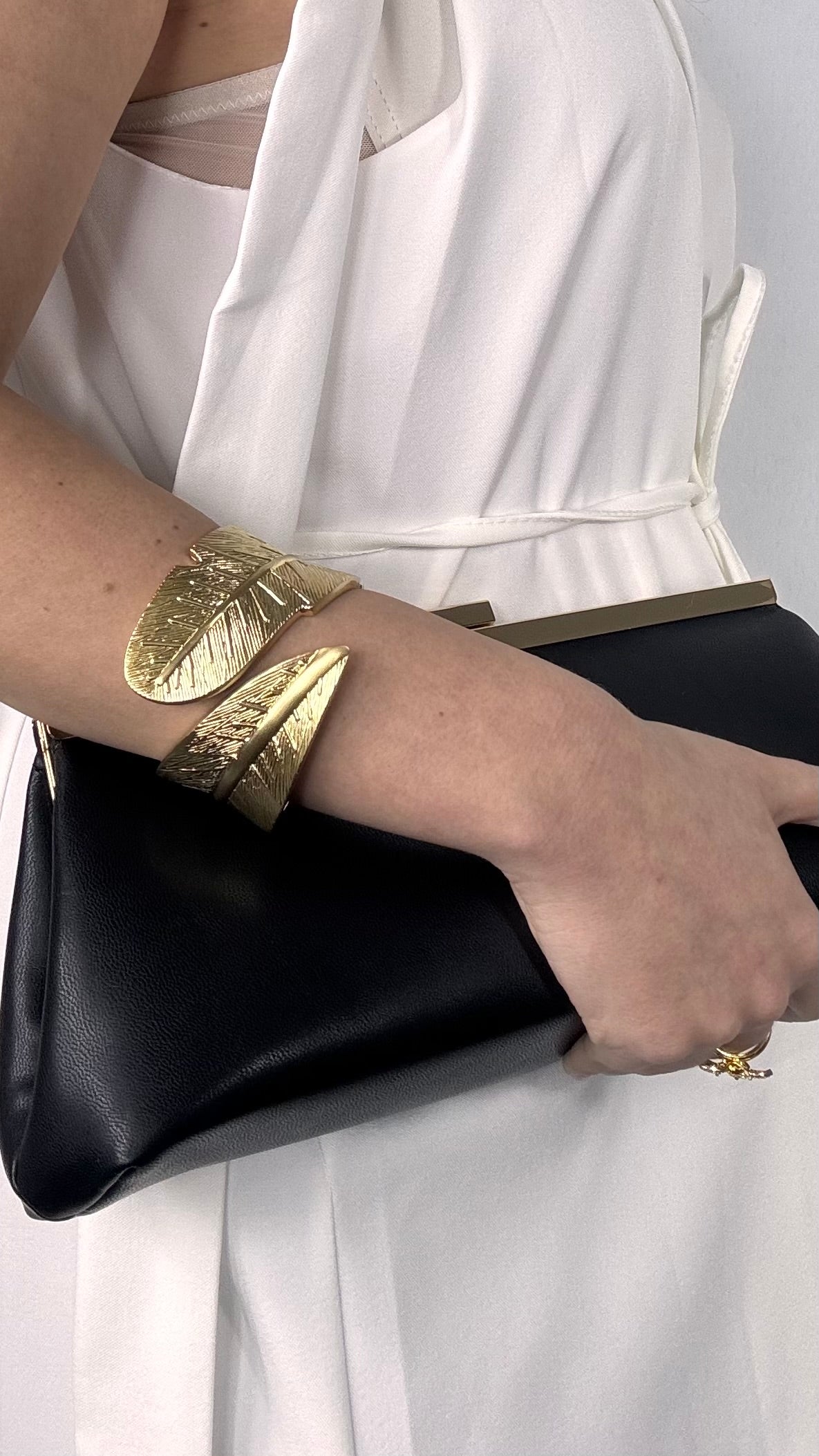 Bracciale Rigido Foglia