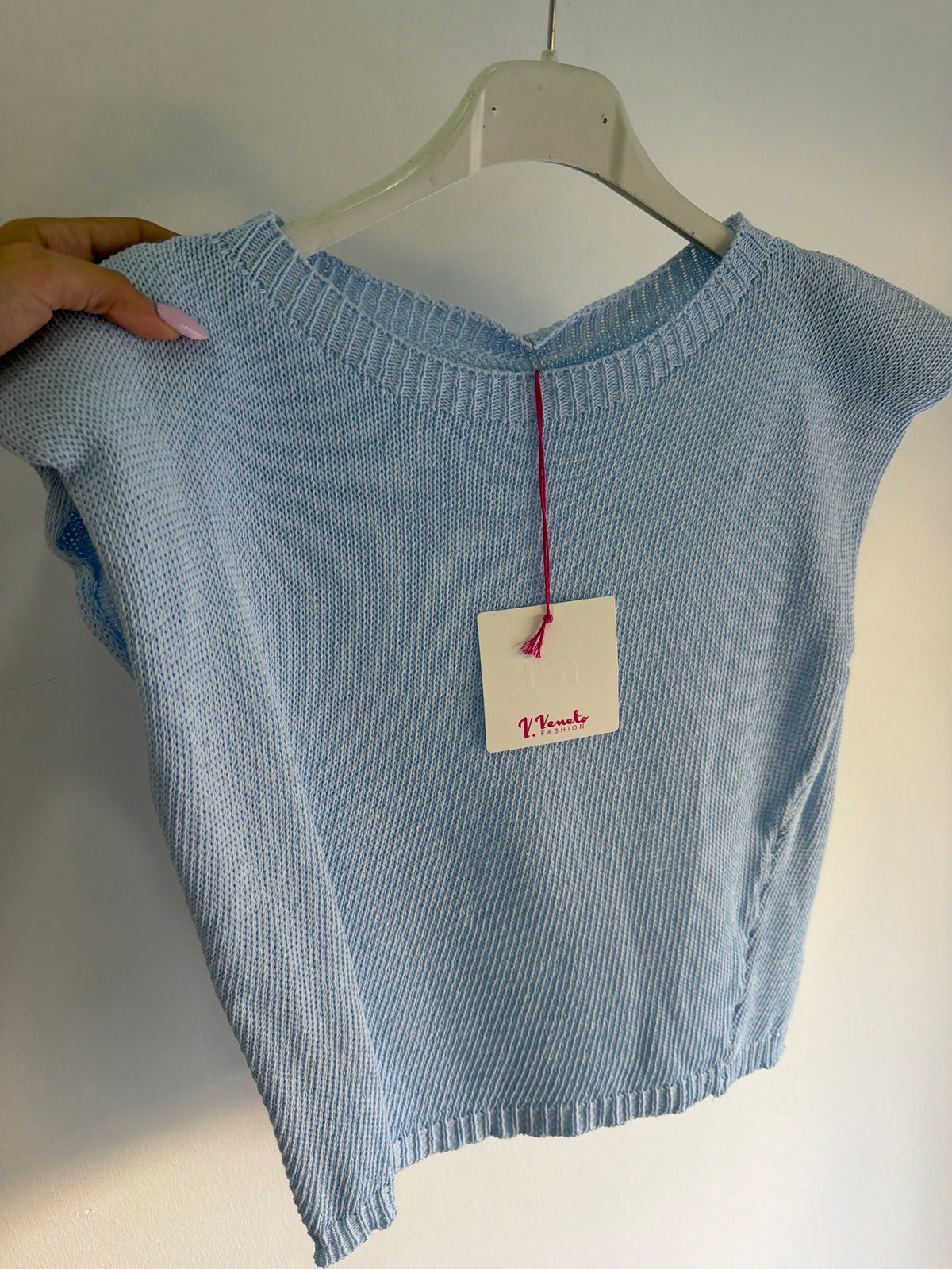 T-shirt giromanica in filo