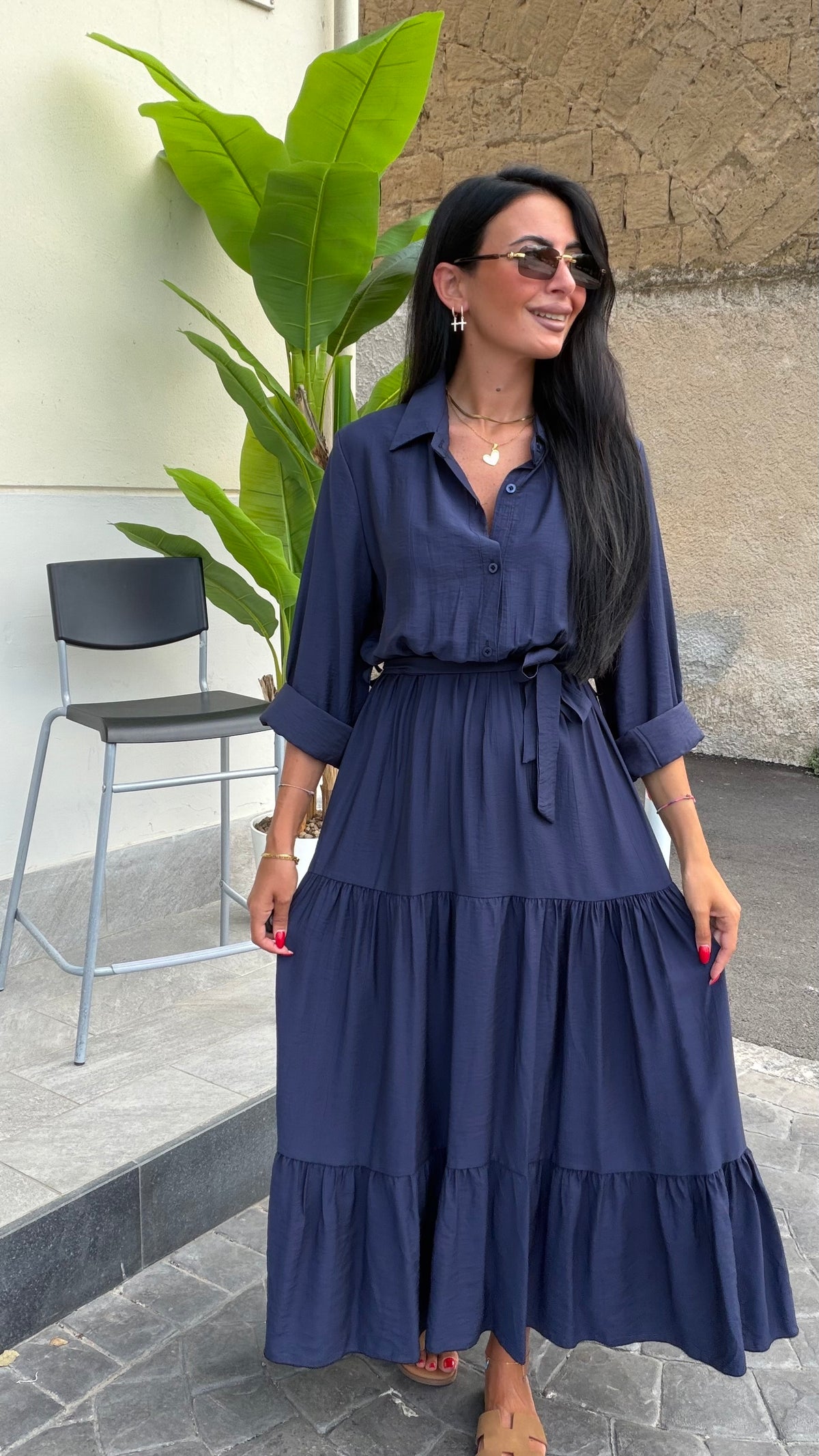 Abito Giuly 9310 blu