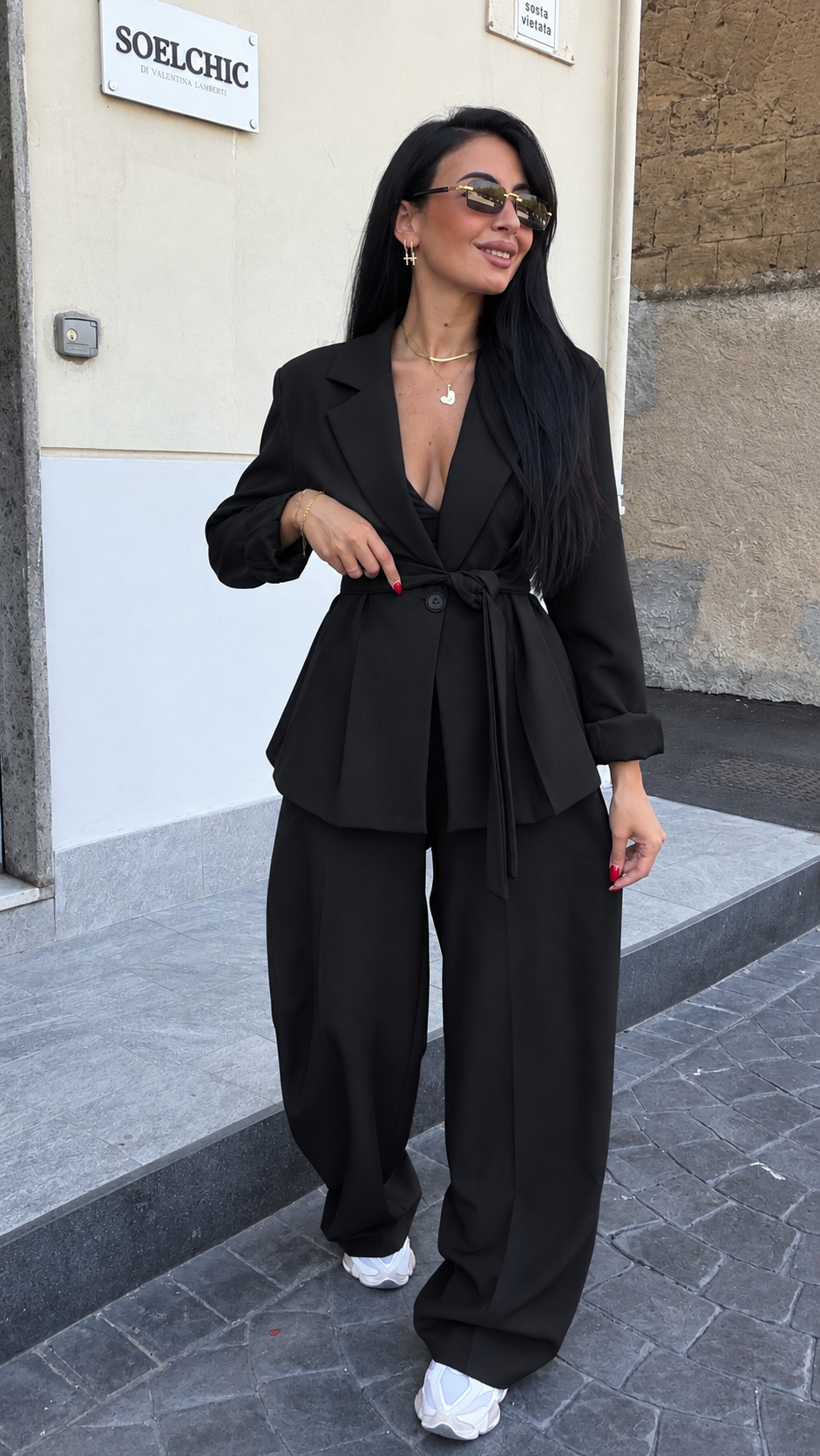 Tailleur Melody nero