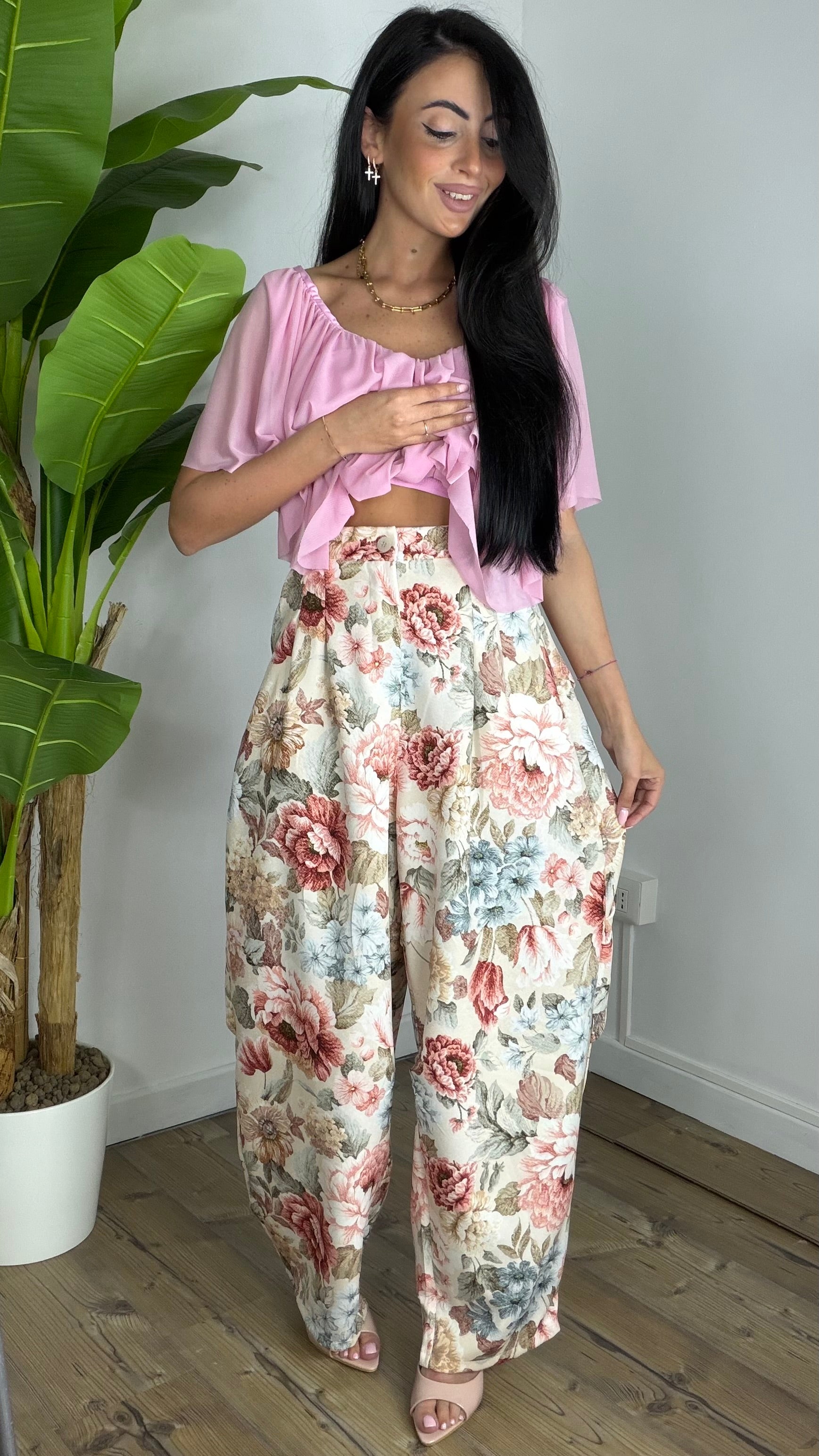 Pantalone Flowers