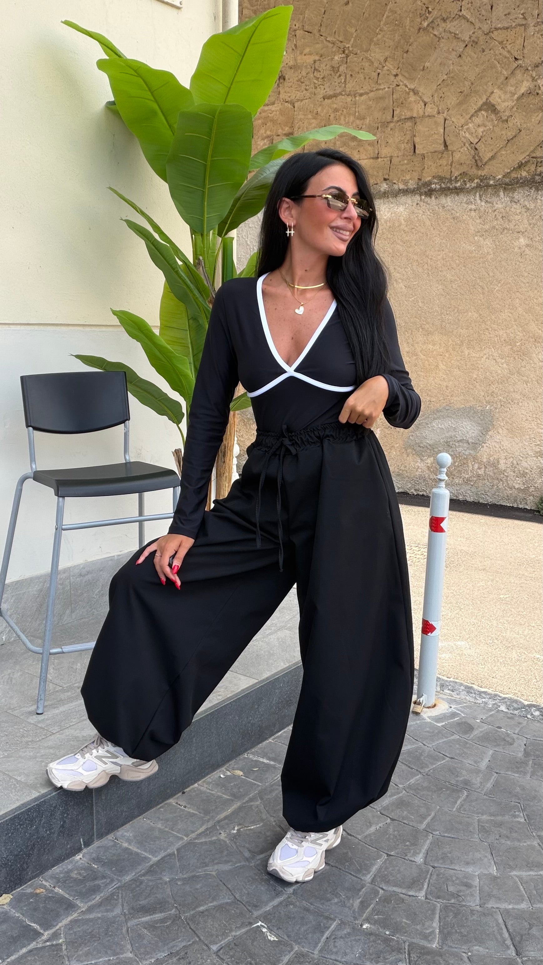 Pantalone 7178 nero