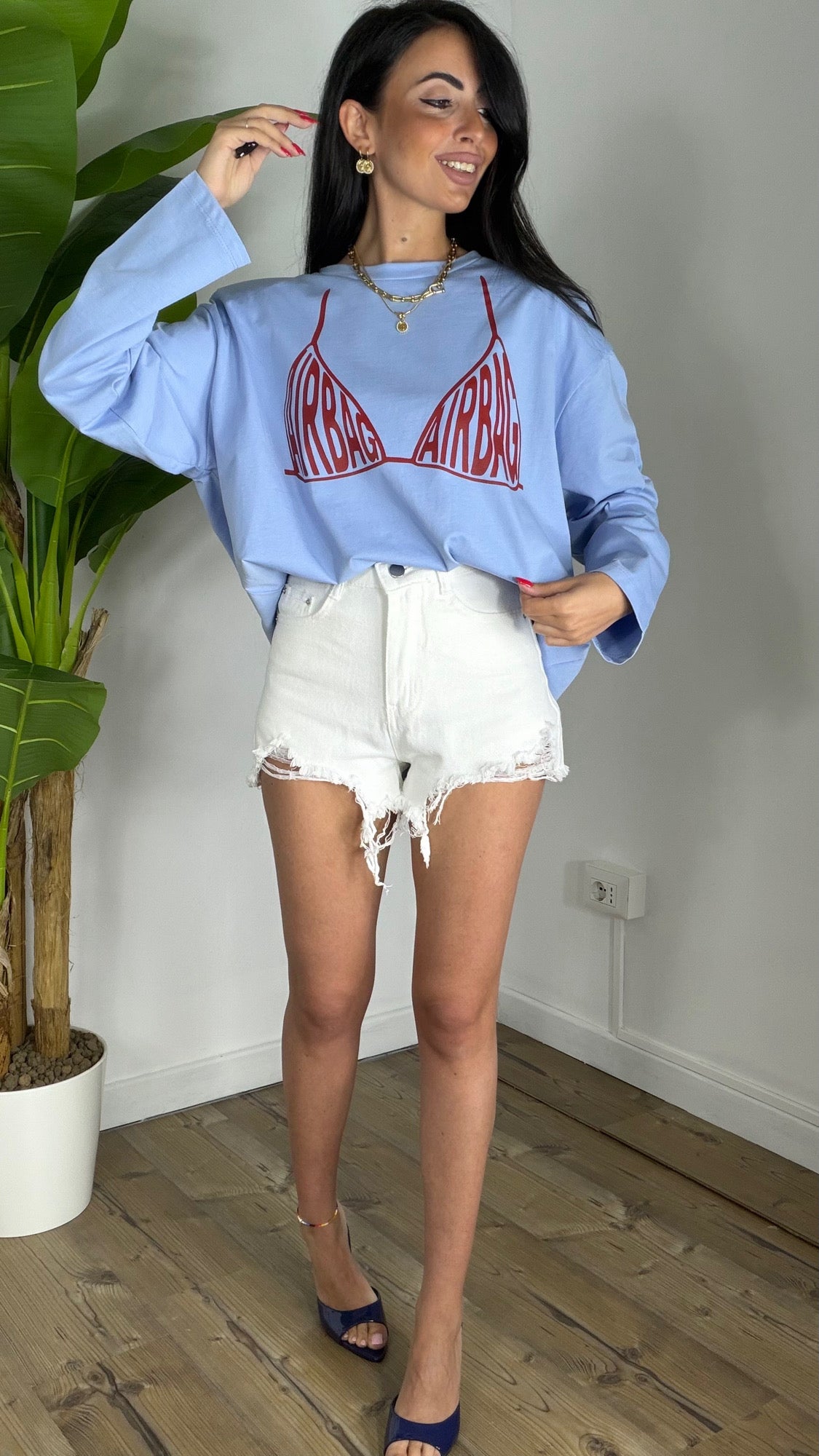 Pantaloncino 1018 white