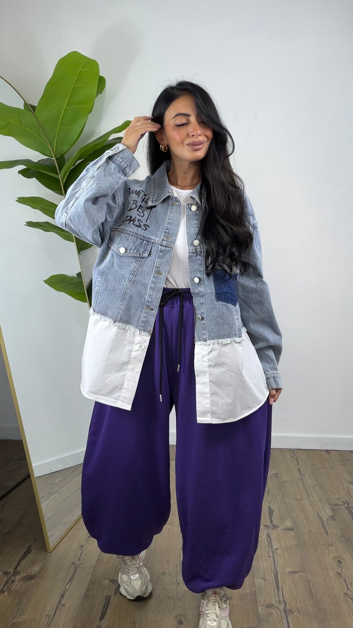 Camicia Denim Bianca