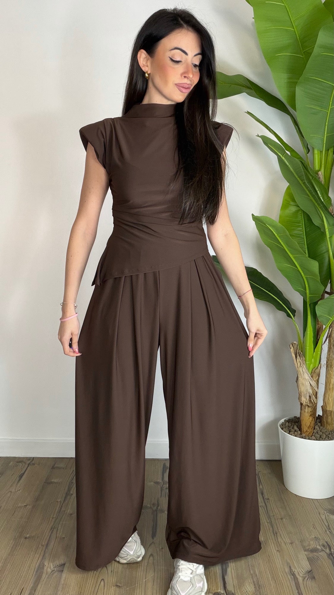 Coordinato Diana marrone